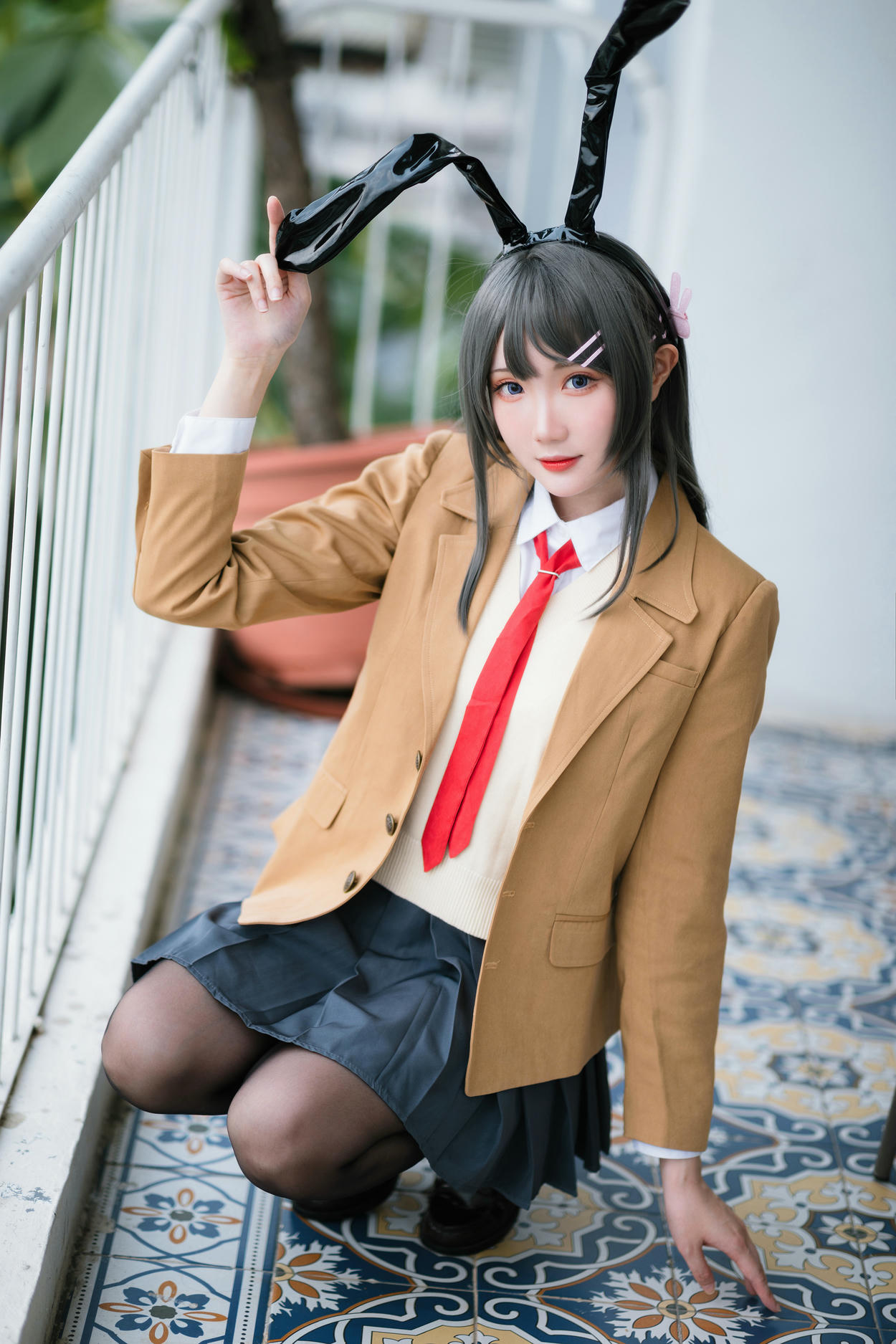 瓜希酱 NO.092 樱岛麻衣 校服[20P-42.2M]_第1集