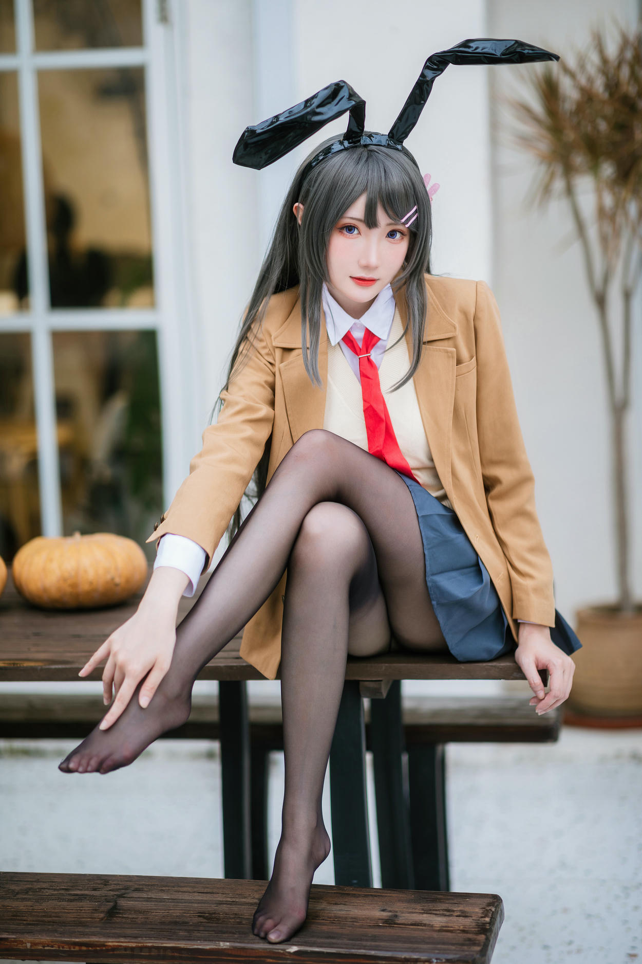 瓜希酱 NO.092 樱岛麻衣 校服[20P-42.2M]_第1集