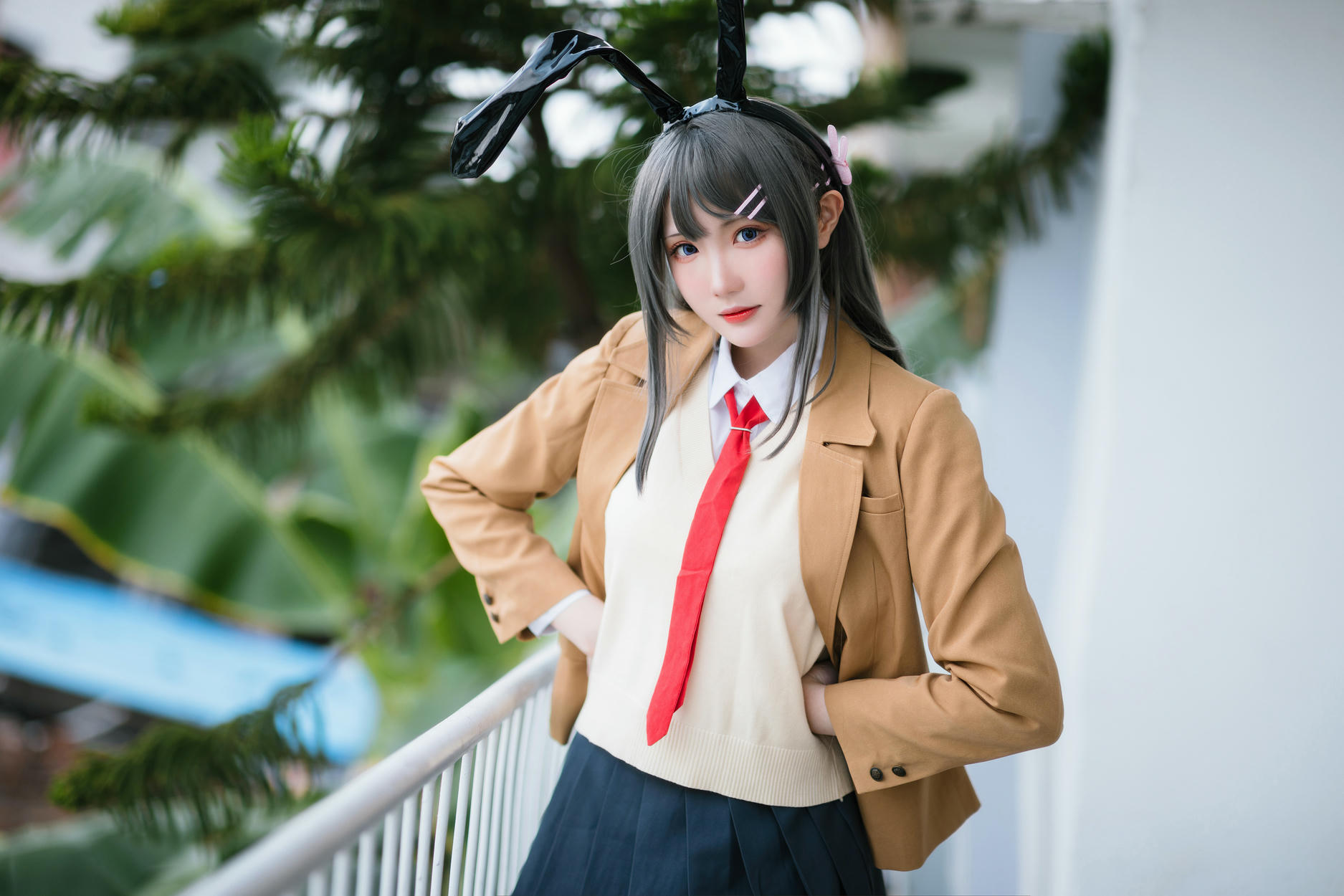 瓜希酱 NO.092 樱岛麻衣 校服[20P-42.2M]_第1集