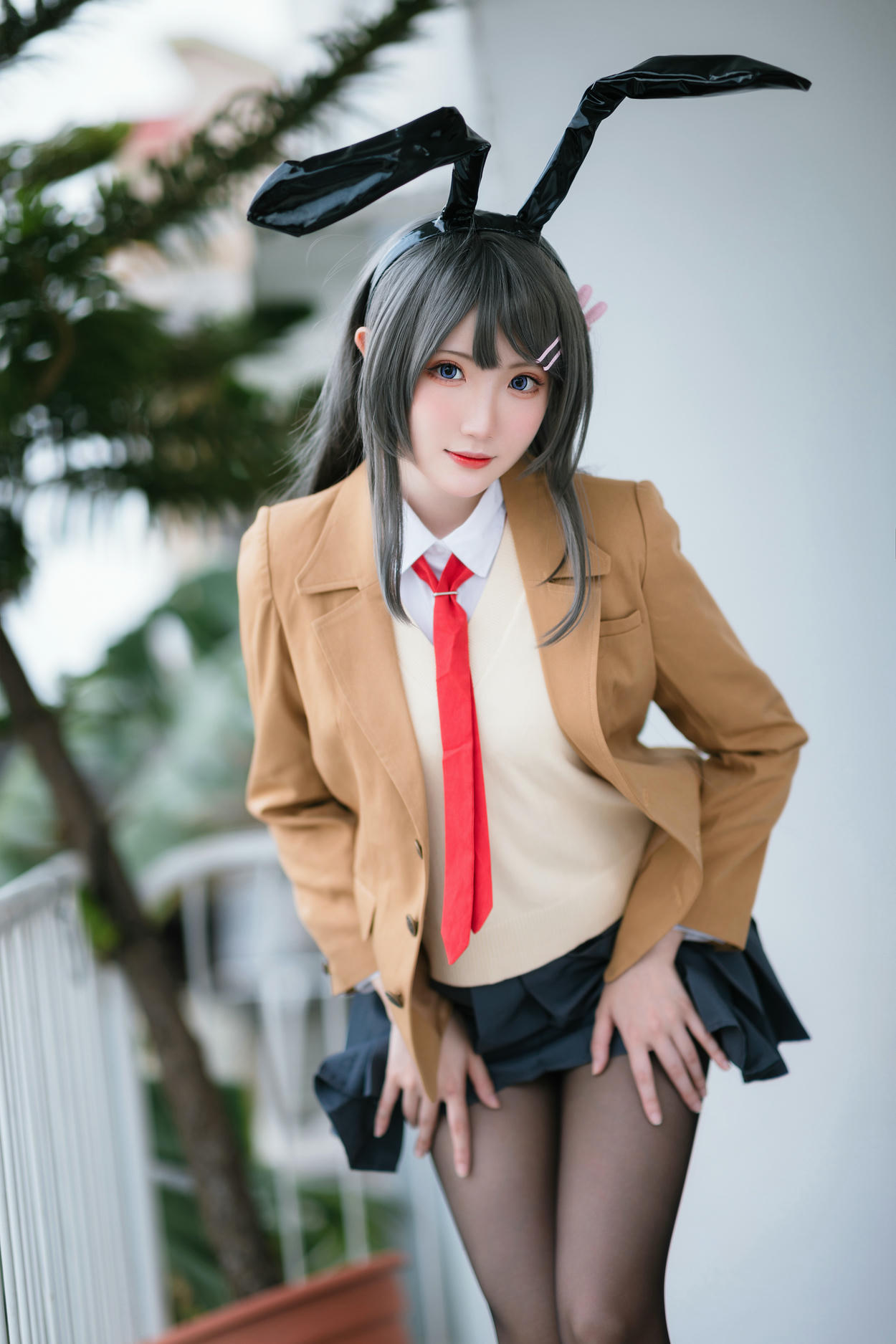 瓜希酱 NO.092 樱岛麻衣 校服[20P-42.2M]_第1集