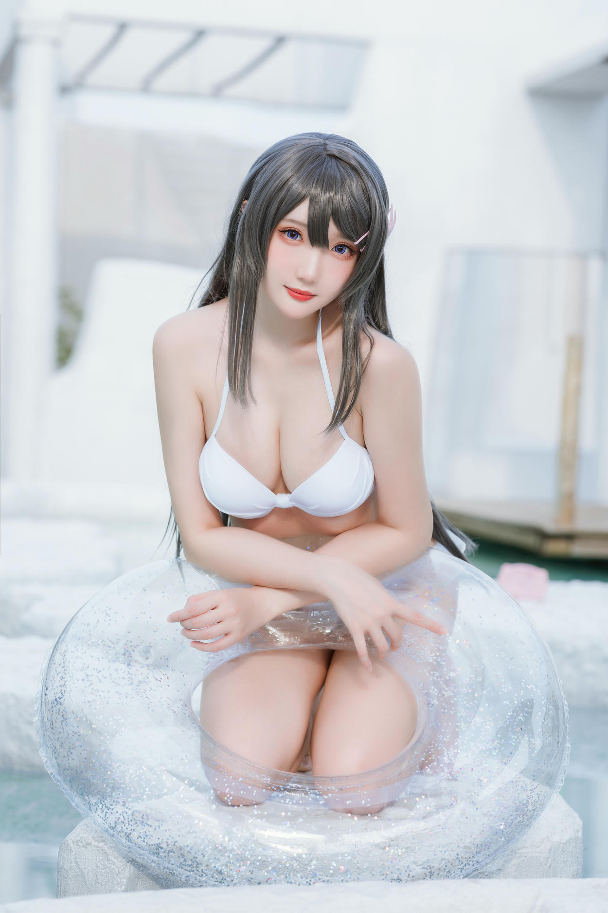 瓜希酱 NO.093 樱岛麻衣 泳装[28P-46.6M]_第1集