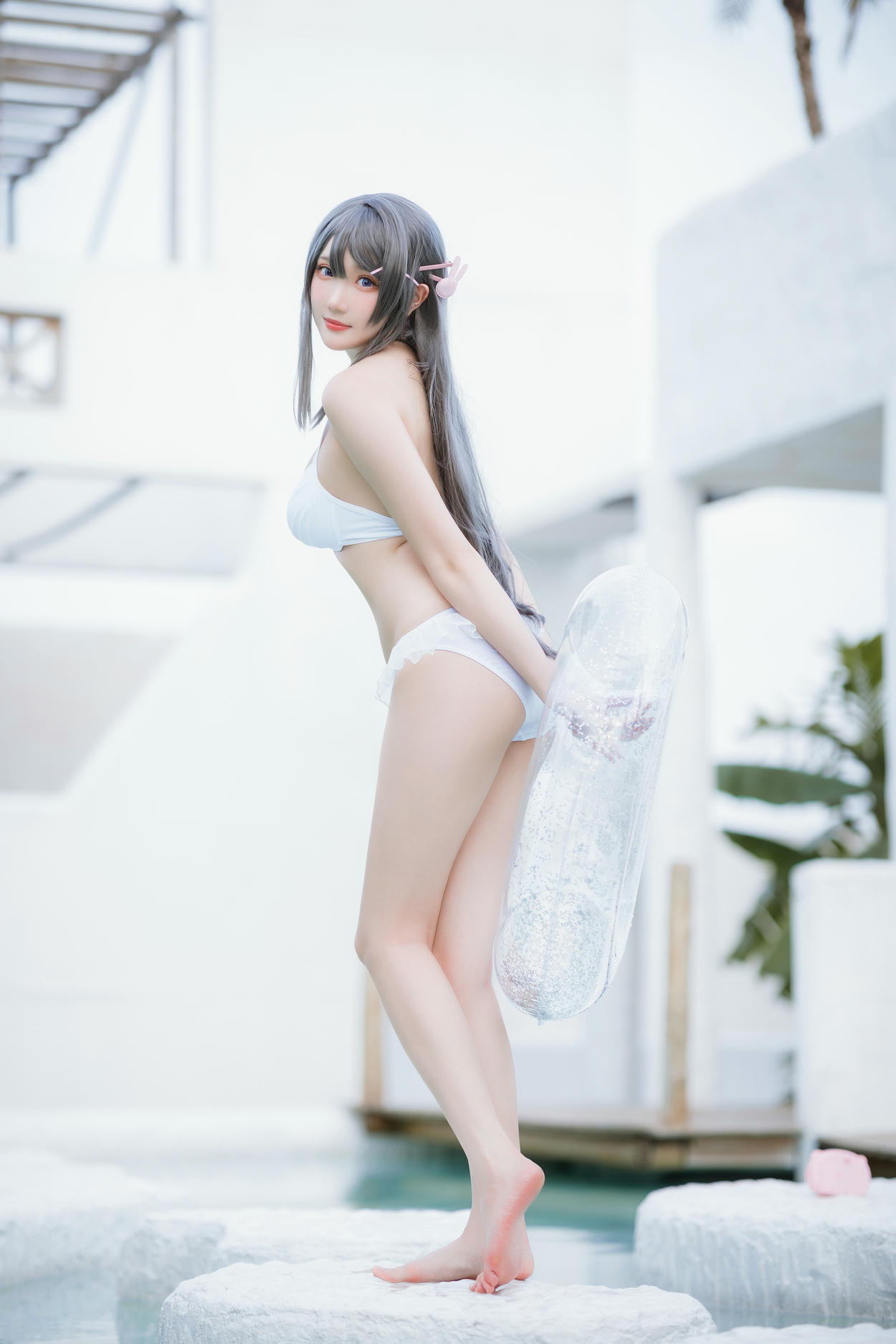 瓜希酱 NO.093 樱岛麻衣 泳装[28P-46.6M]_第1集