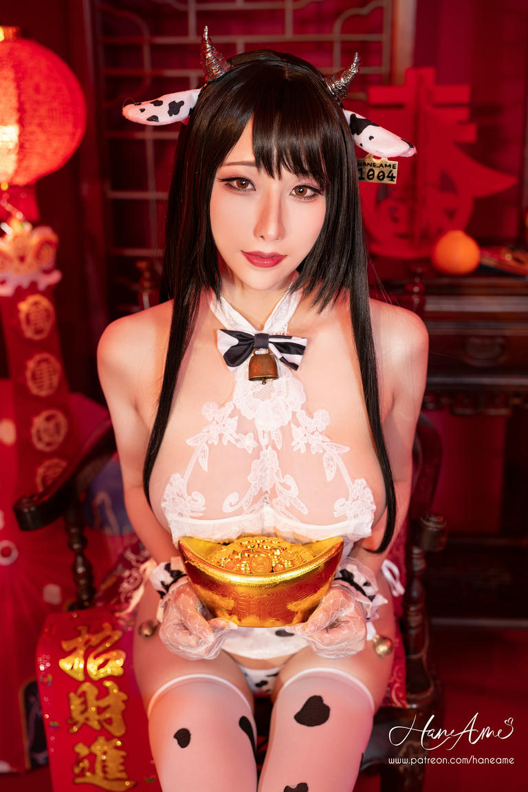 HaneAme雨波 NO.024 Original Cow 小奶牛旗袍[31P+1V-69.46MB]_第1集