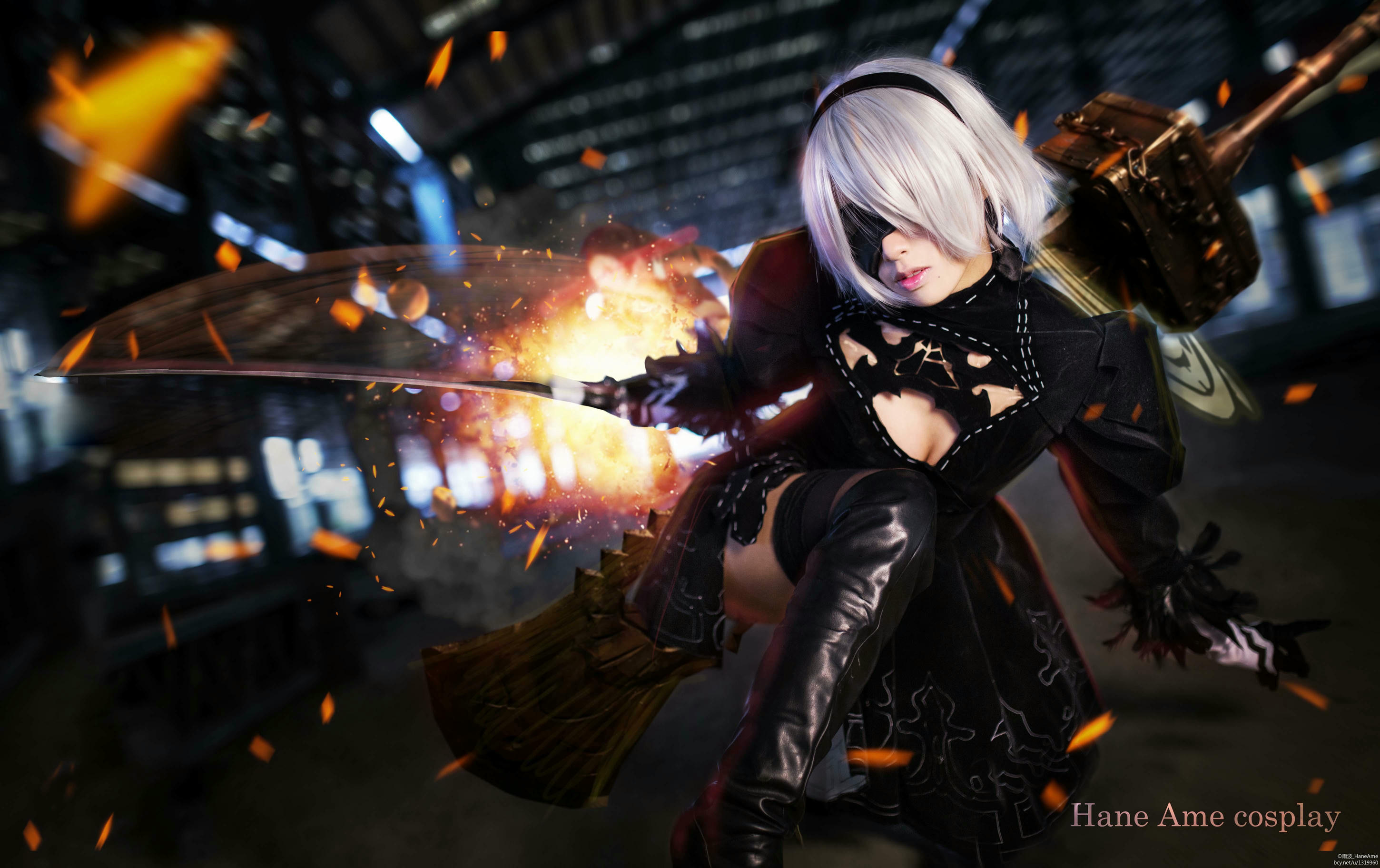 HaneAme雨波 NO.045 NieR Automata 2B [247P 183.24 MB]-2B old_第1集