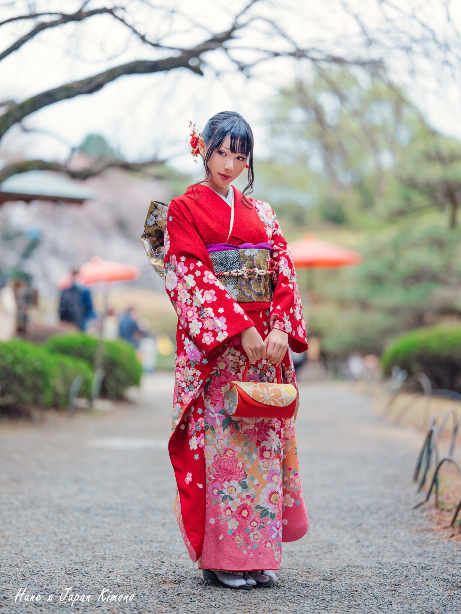 HaneAme雨波 NO.055 Random&Selfie [224P2V 59MB]-Kimono_第1集