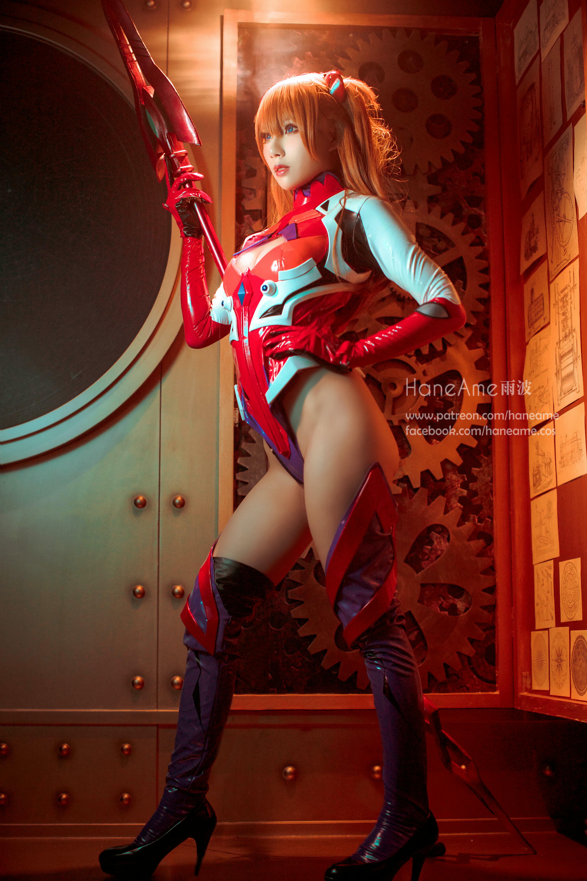 HaneAme雨波 NO.055 Souryuu Asuka Langley[27P-57.78MB]_第1集