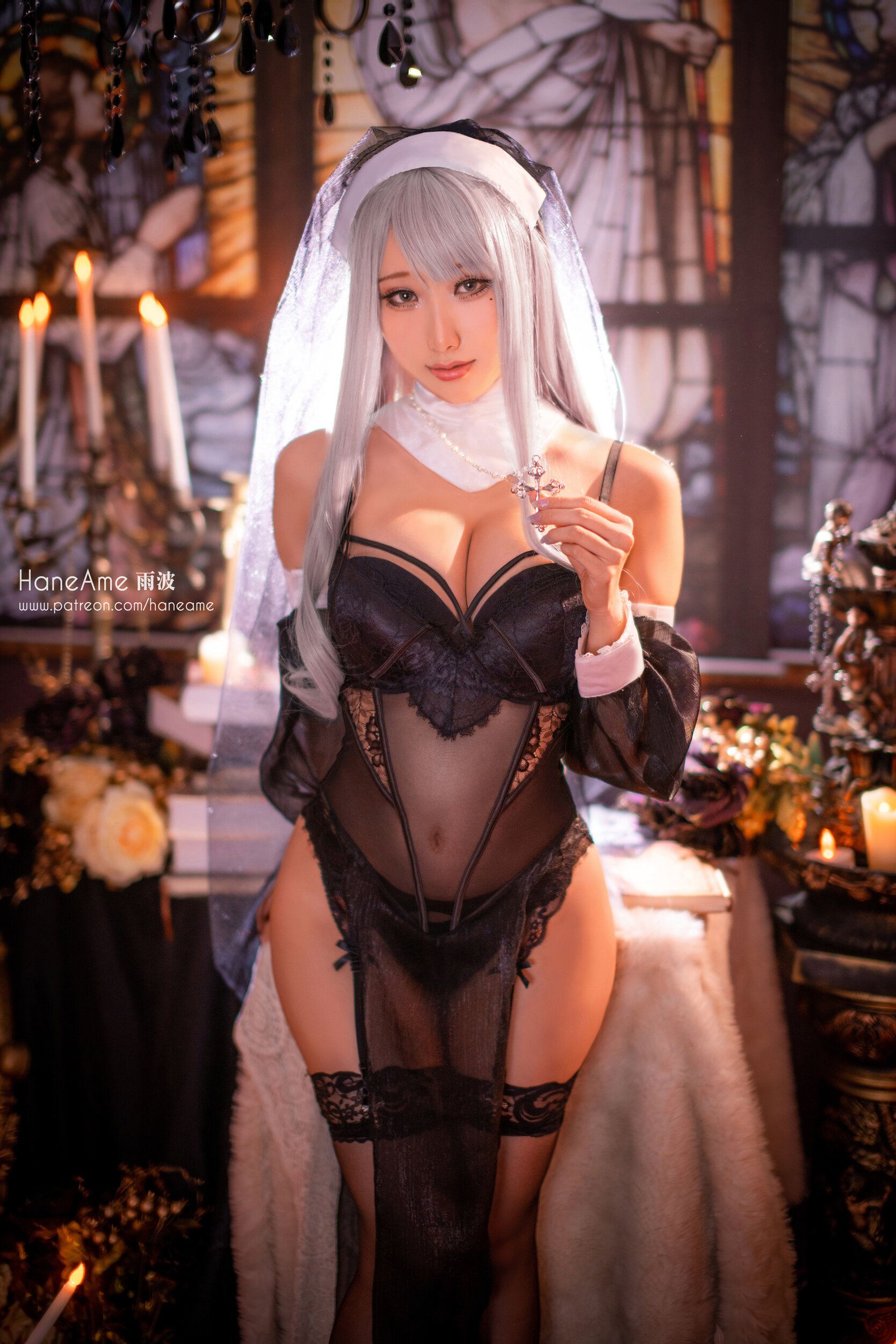 HaneAme雨波 NO.062 Sinful nun [18P 8.31 MB]_第1集