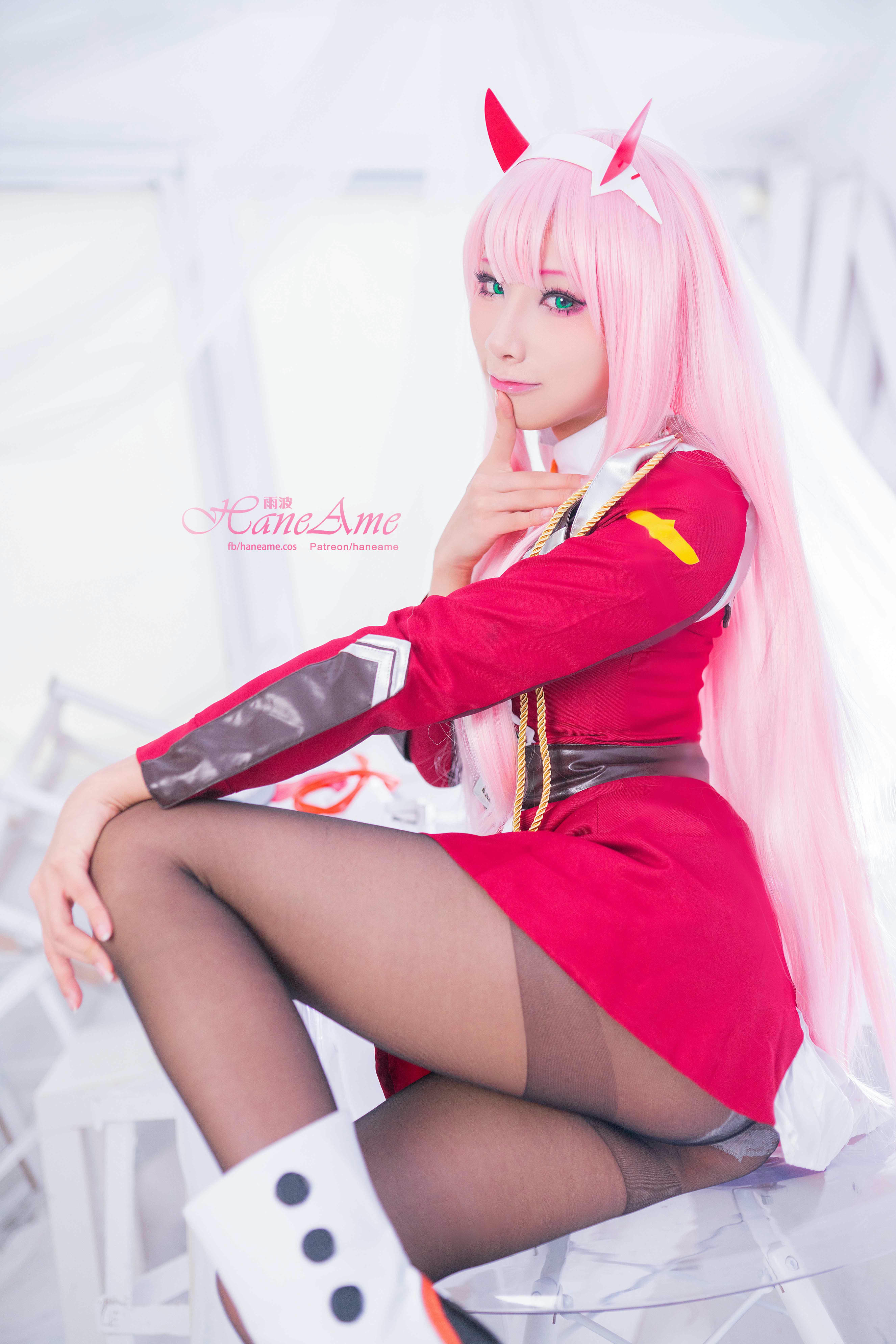 HaneAme雨波 NO.077 Zero Two [151P 155.08 MB]-Main unifrom_第1集