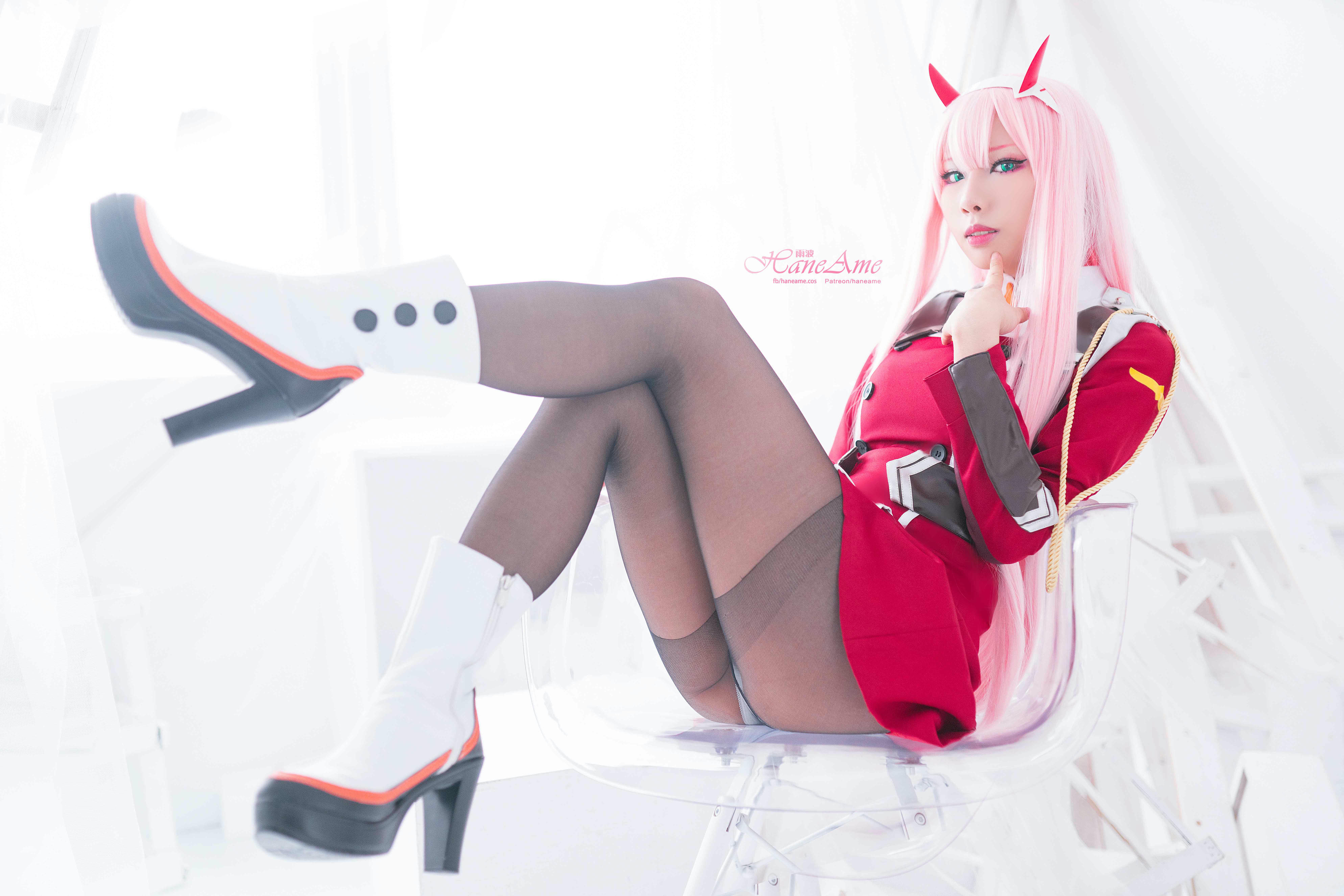 HaneAme雨波 NO.077 Zero Two [151P 155.08 MB]-Main unifrom_第1集