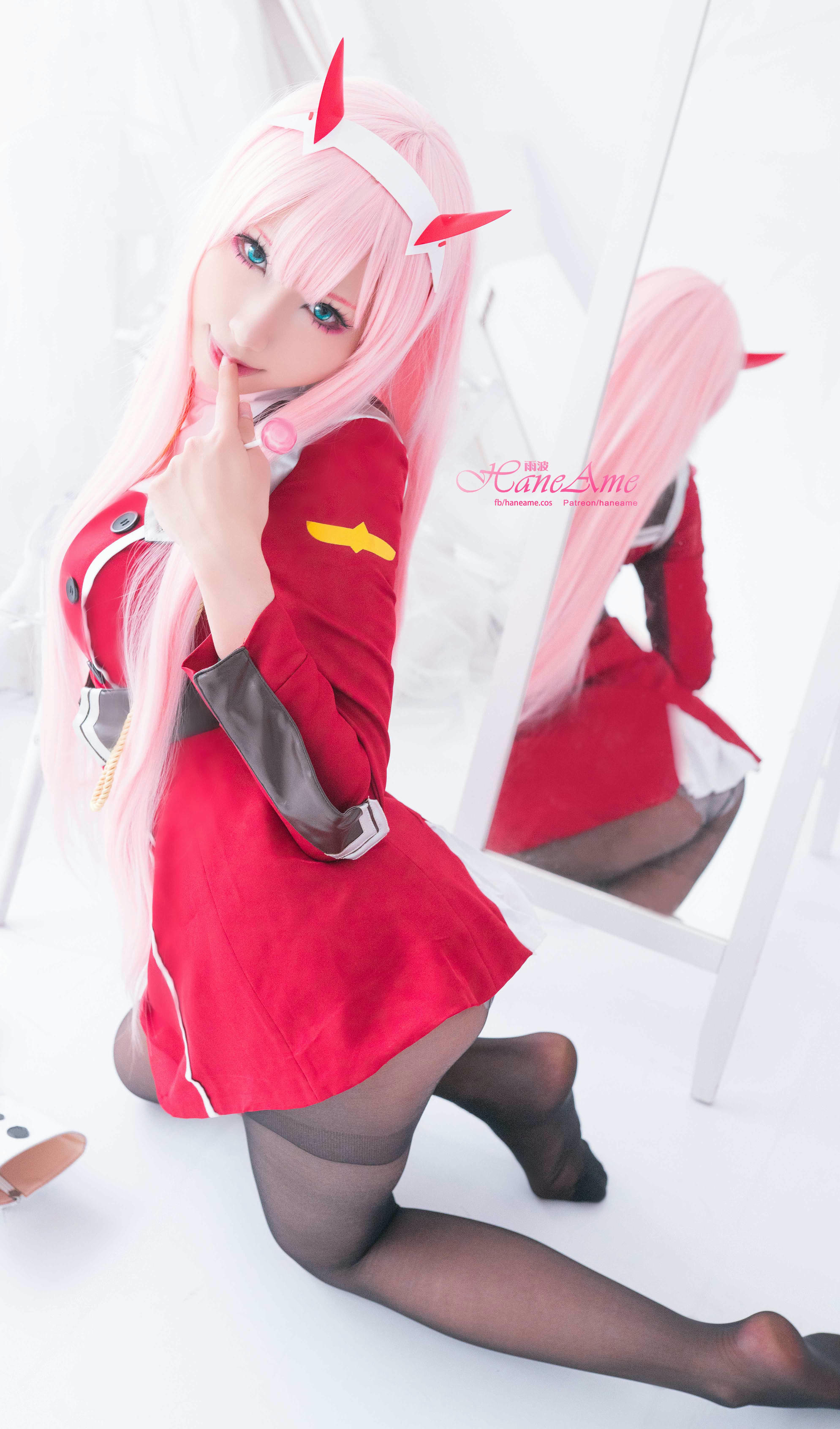 HaneAme雨波 NO.077 Zero Two [151P 155.08 MB]-Main unifrom_第1集