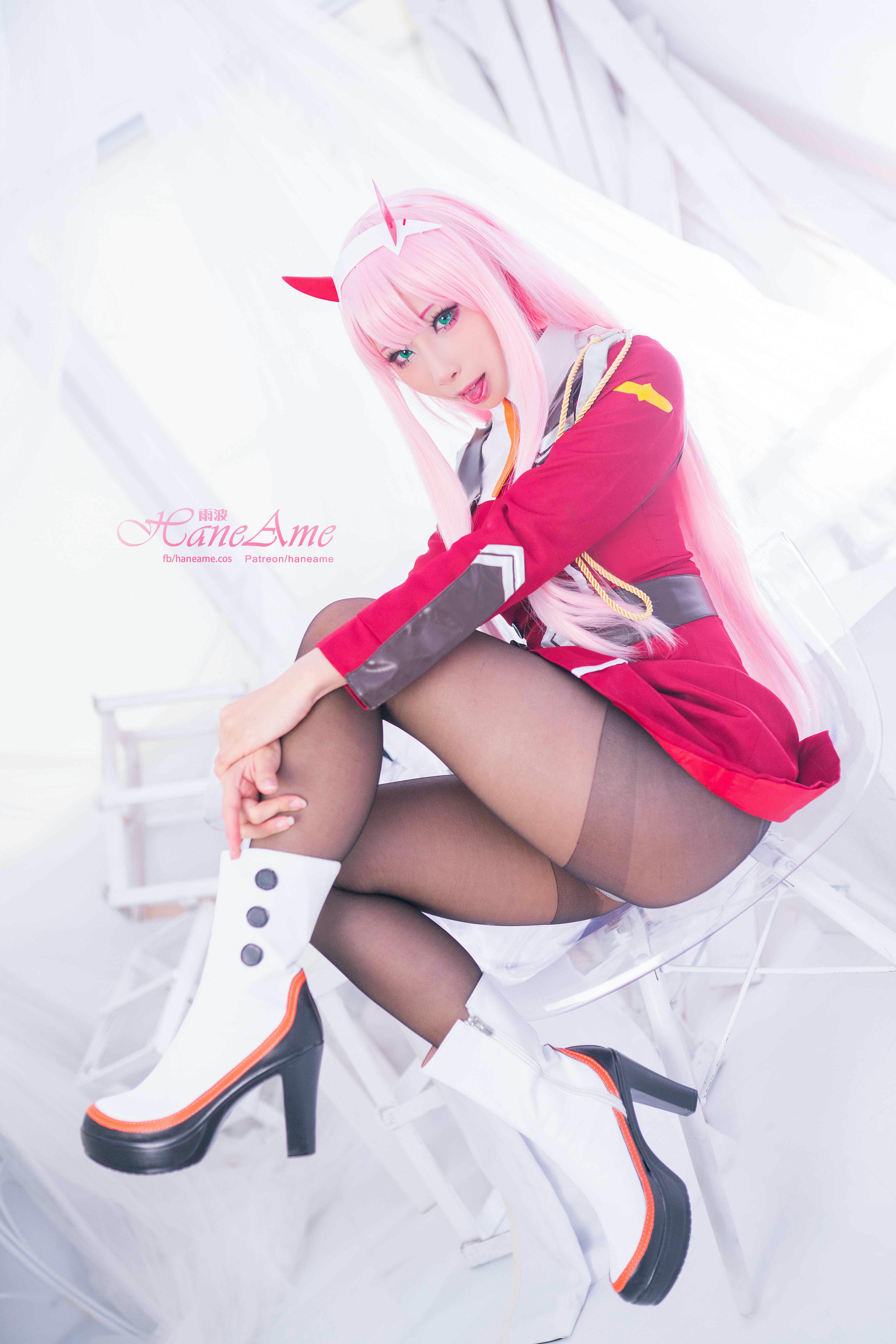 HaneAme雨波 NO.077 Zero Two [151P 155.08 MB]-Main unifrom_第1集