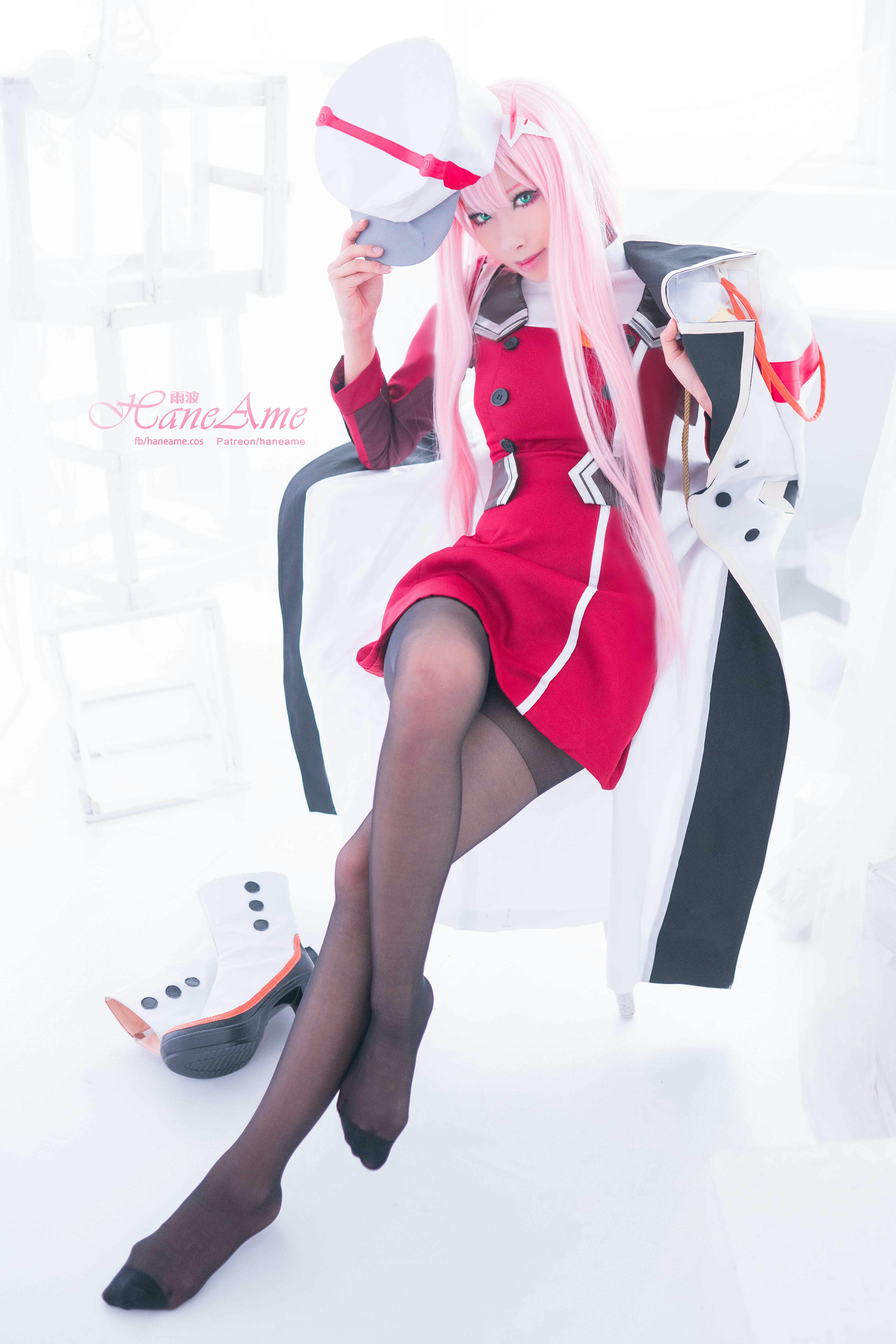 HaneAme雨波 NO.077 Zero Two [151P 155.08 MB]-Main unifrom_第2集