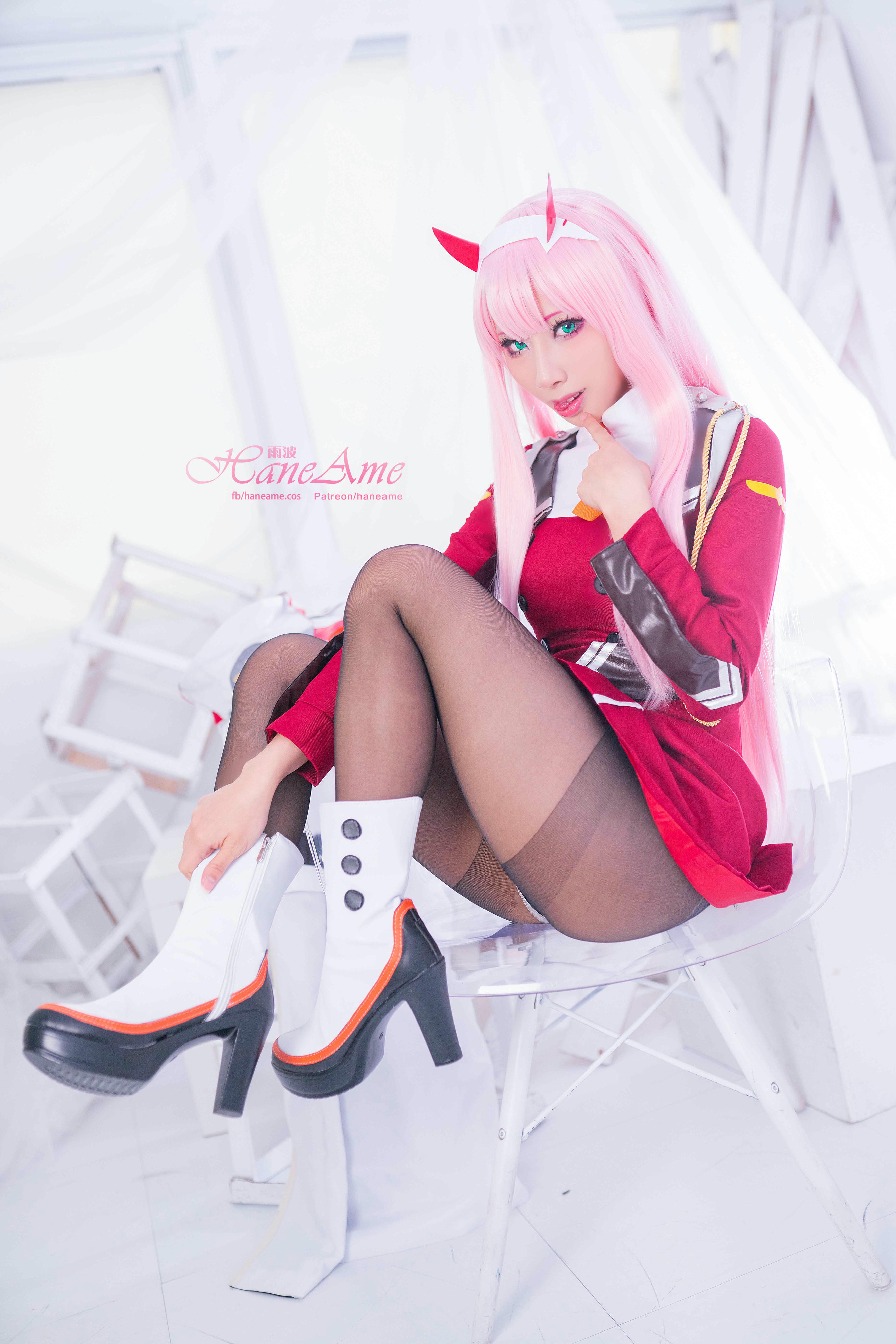 HaneAme雨波 NO.077 Zero Two [151P 155.08 MB]-Main unifrom_第1集