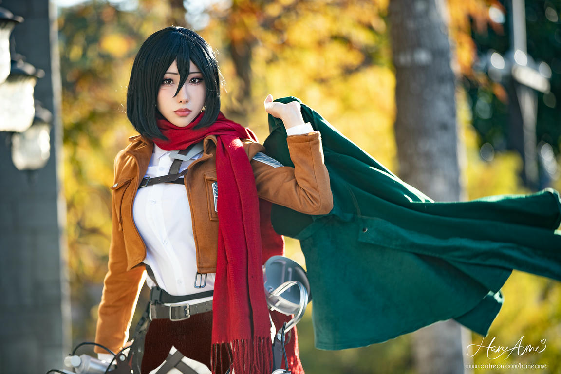 HaneAme雨波 NO.012 Attack on Mikasa 米卡沙[49P+1V-117.38MB]_第1集