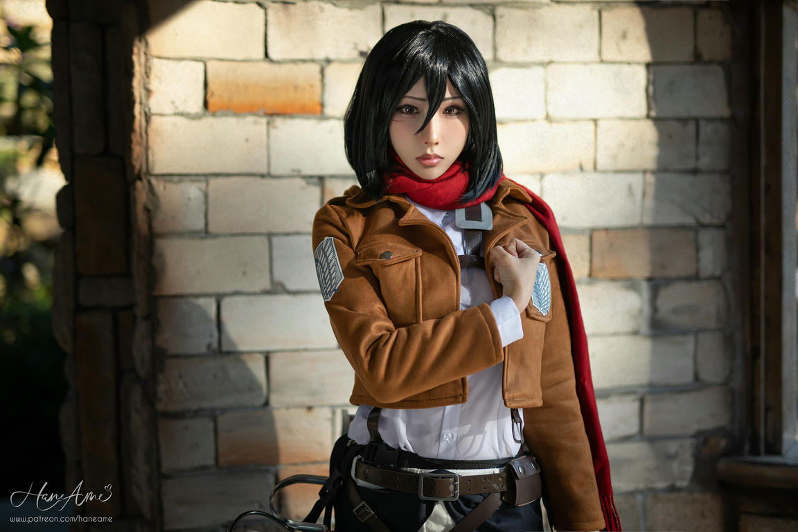 HaneAme雨波 NO.012 Attack on Mikasa 米卡沙[49P+1V-117.38MB]_第1集