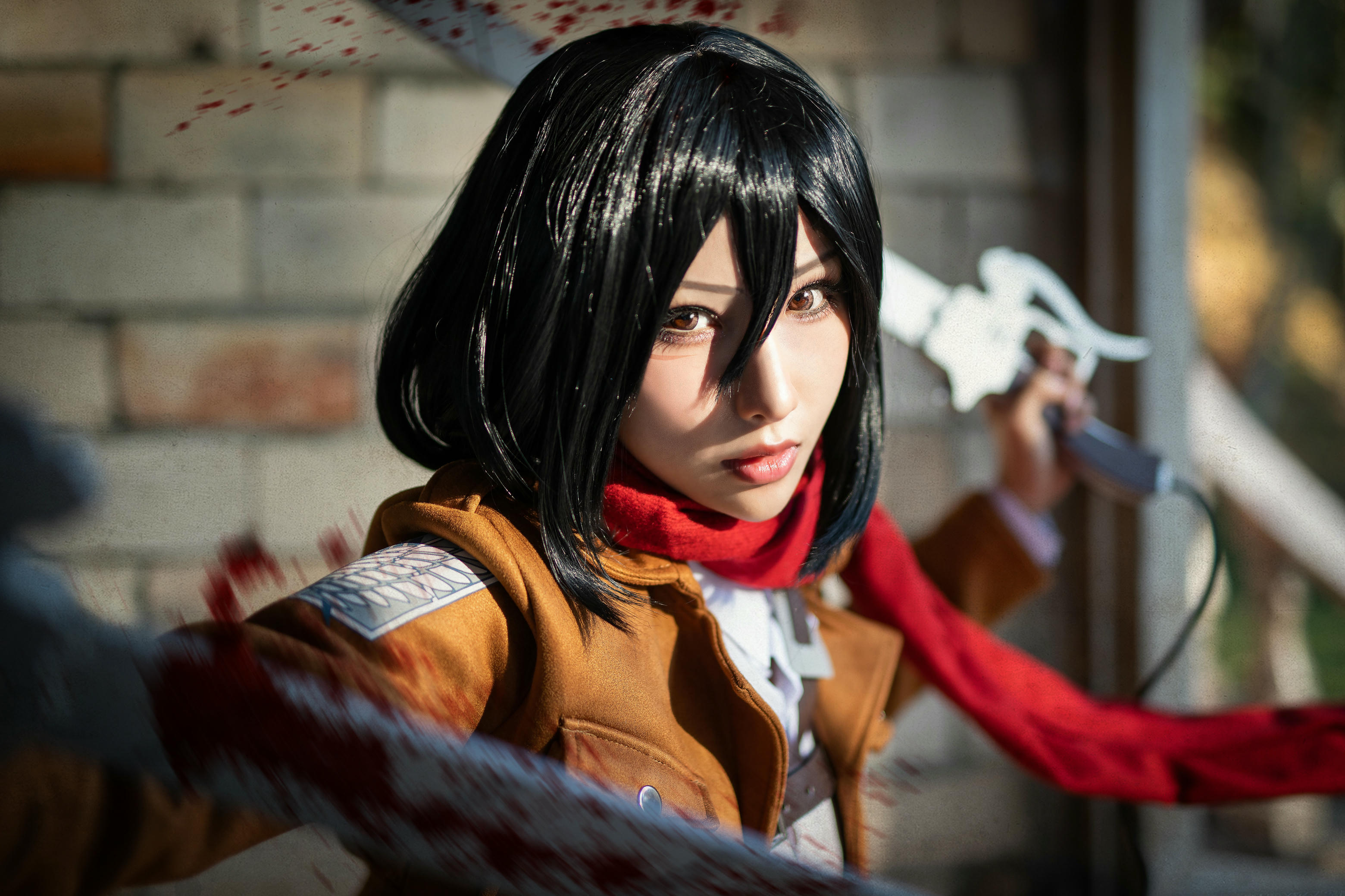 HaneAme雨波 NO.012 Attack on Mikasa 米卡沙[49P+1V-117.38MB]_第1集