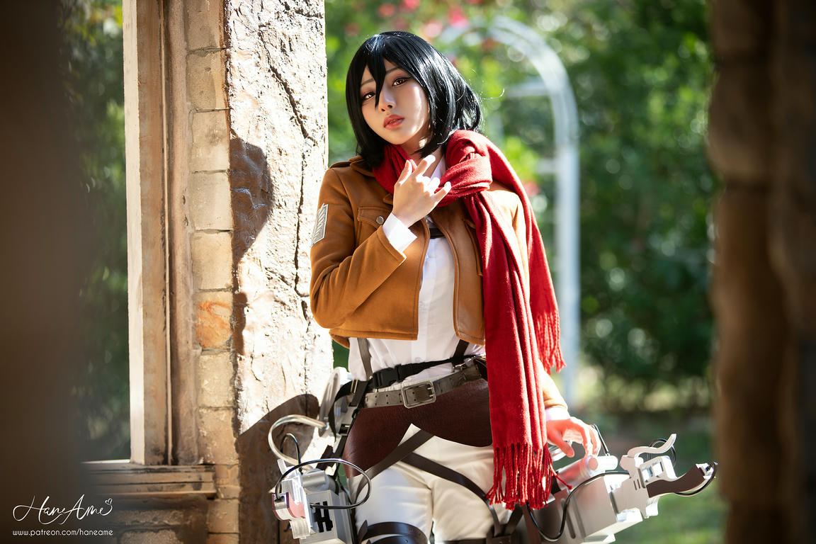 HaneAme雨波 NO.012 Attack on Mikasa 米卡沙[49P+1V-117.38MB]_第1集