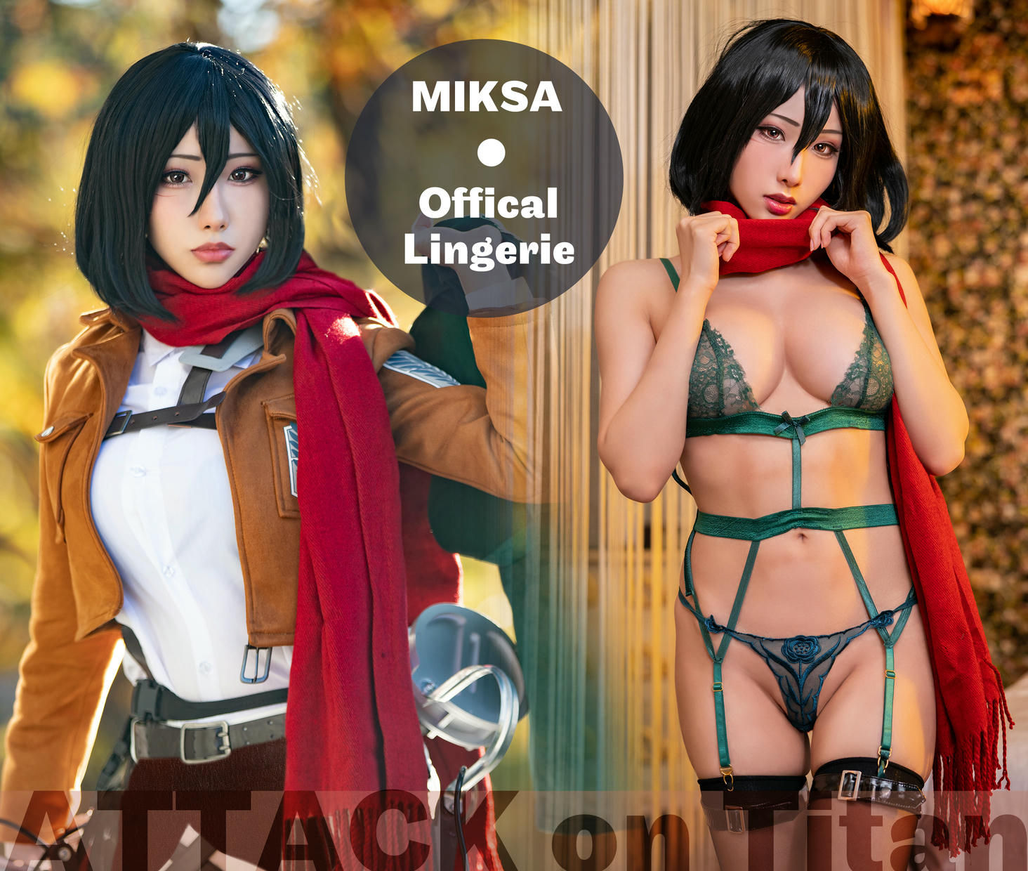 HaneAme雨波 NO.012 Attack on Mikasa 米卡沙[49P+1V-117.38MB]_第1集