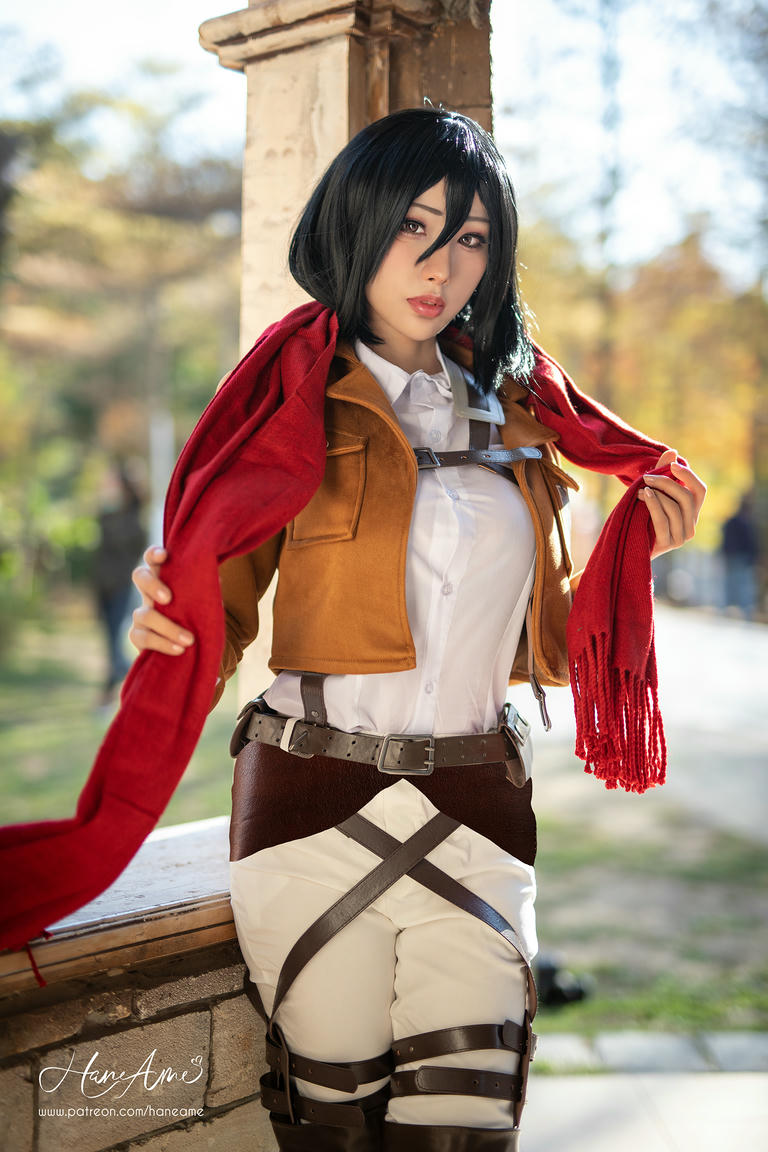 HaneAme雨波 NO.012 Attack on Mikasa 米卡沙[49P+1V-117.38MB]_第1集