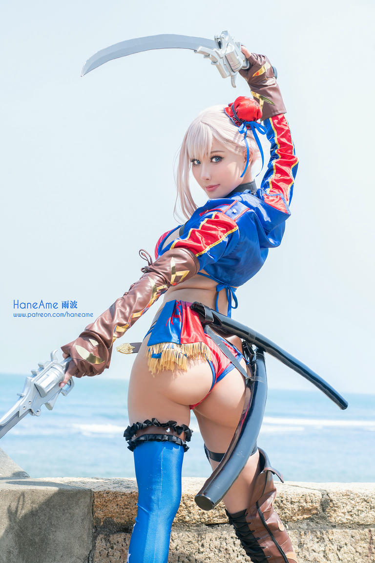 HaneAme雨波 NO.109 2020年06月图包 (5套) [83P 154.08 MB]-FGO_musashi_swimsuit_武藏泳裝_第1集