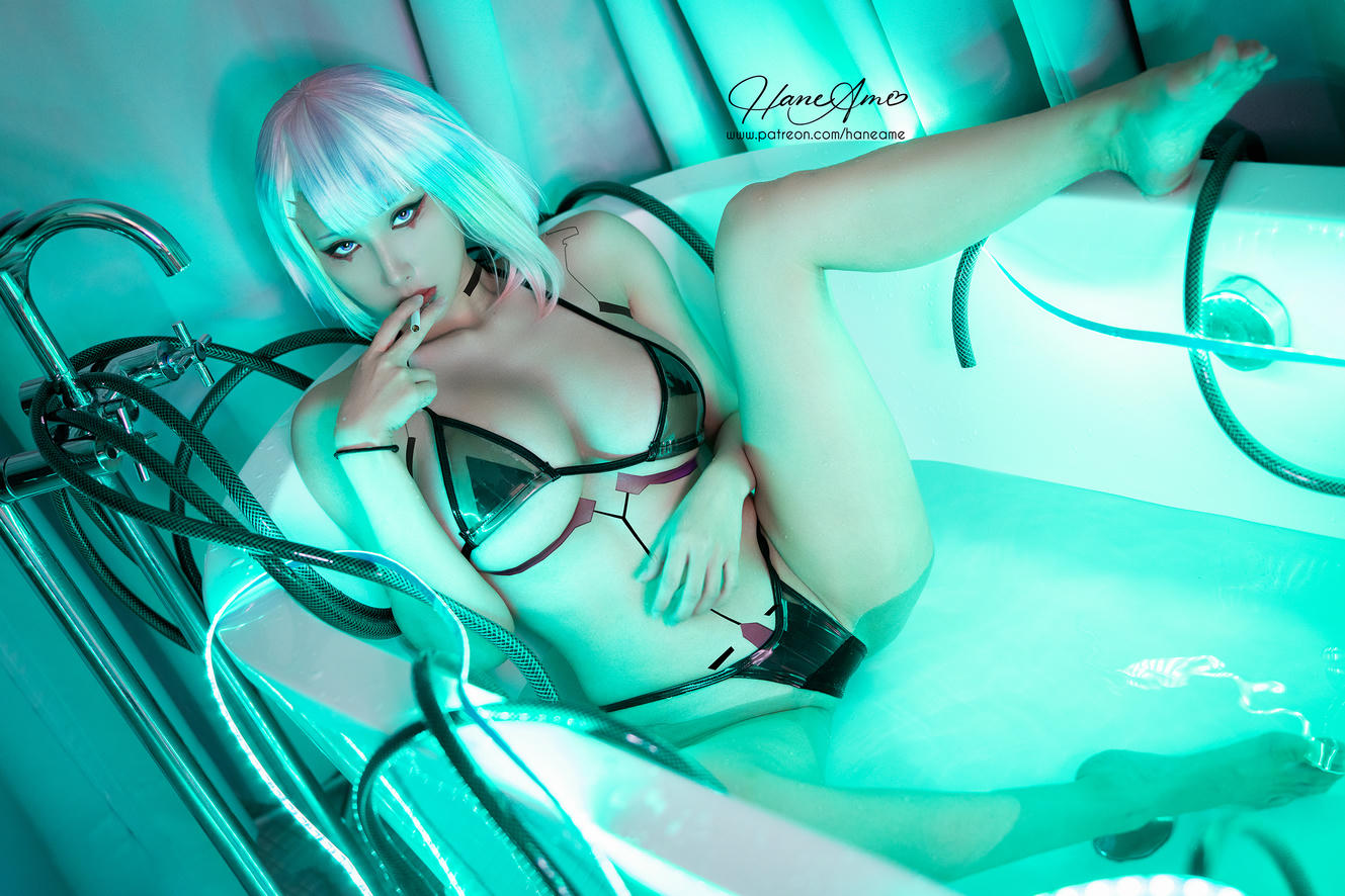 HaneAme雨波 NO.131 Cyberpunk 2077-LUCY[36P-576.6MB]_第1集