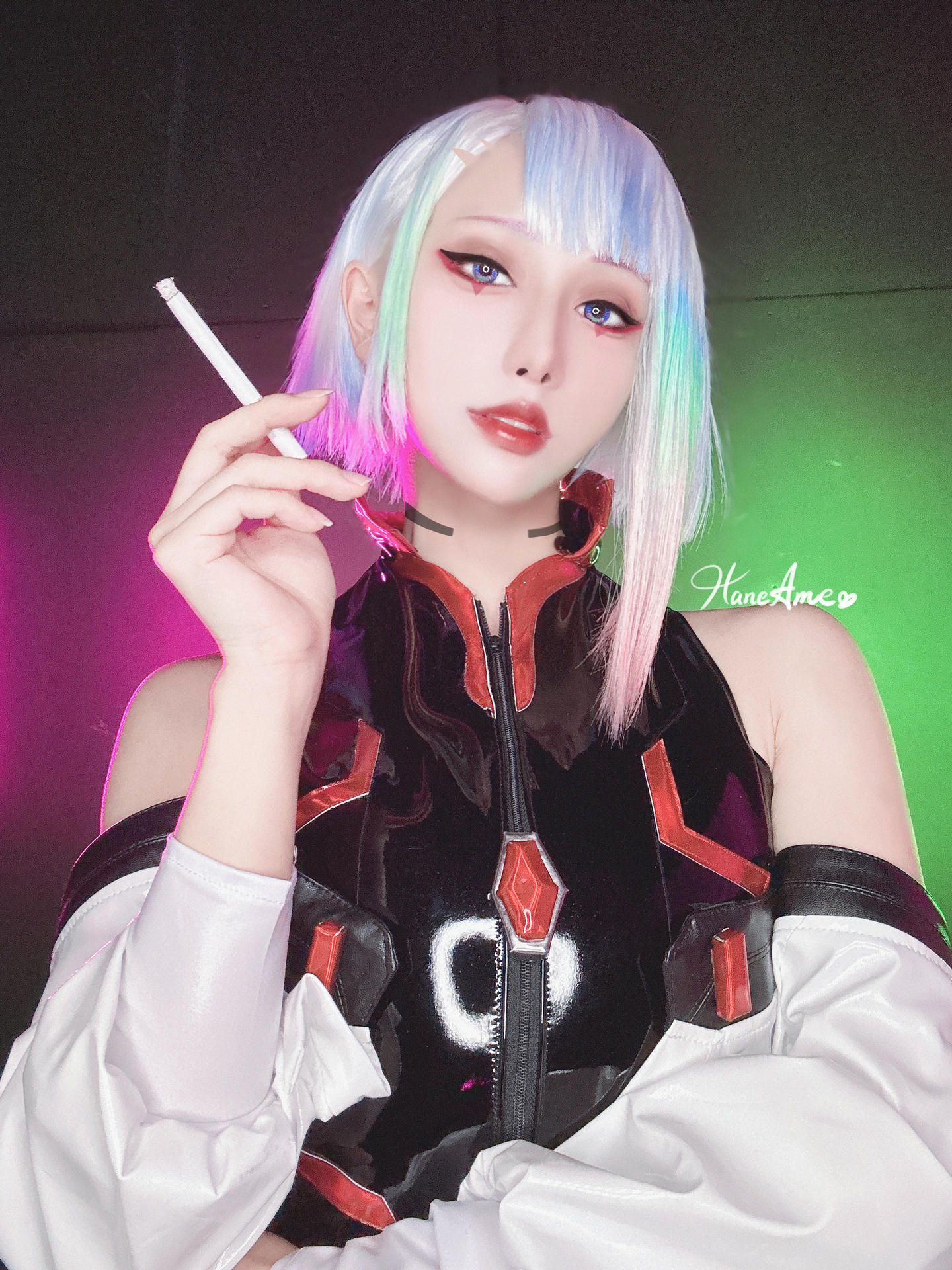 HaneAme雨波 NO.131 Cyberpunk 2077-LUCY[36P-576.6MB]_第2集