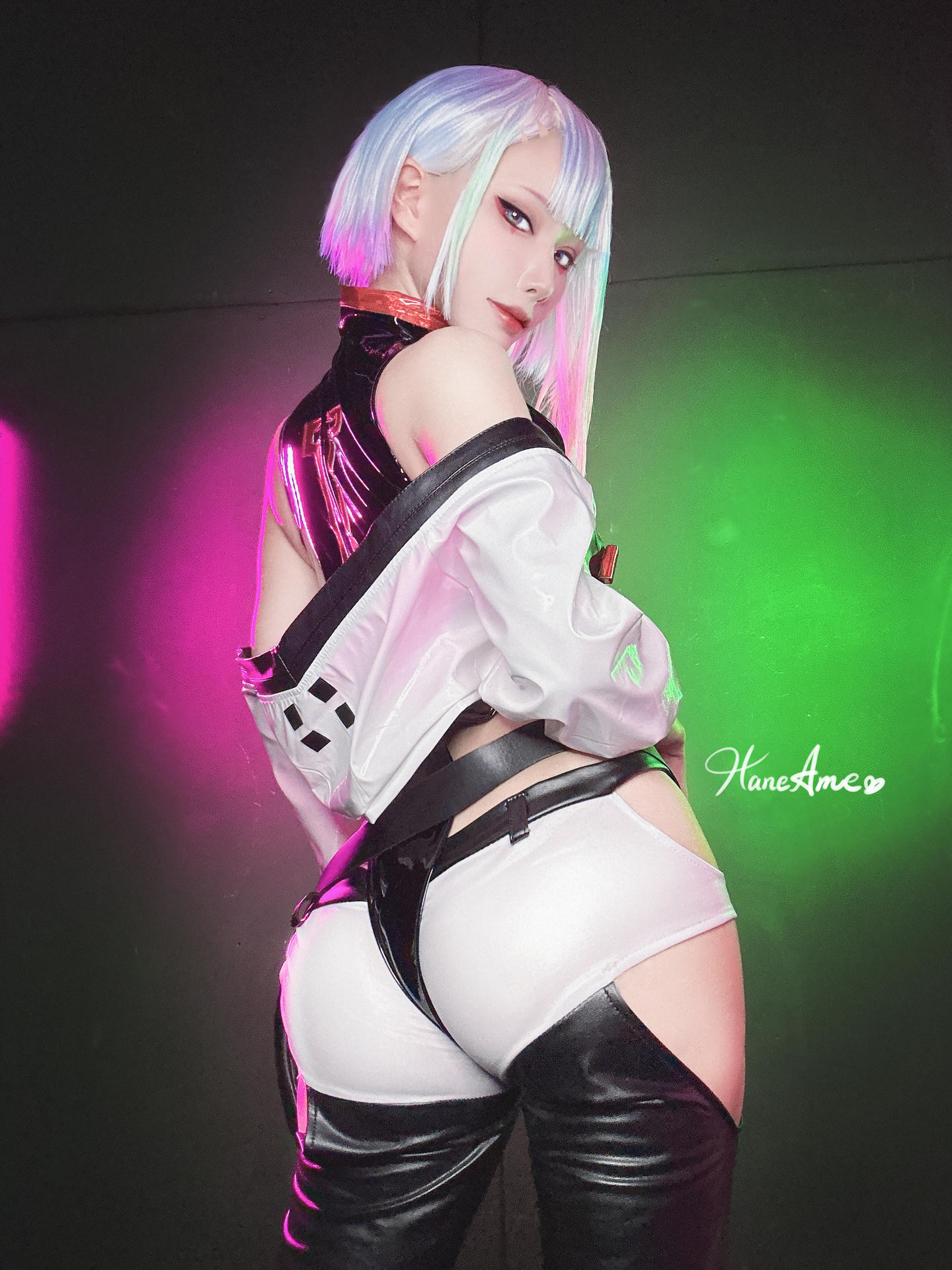 HaneAme雨波 NO.131 Cyberpunk 2077-LUCY[36P-576.6MB]_第2集