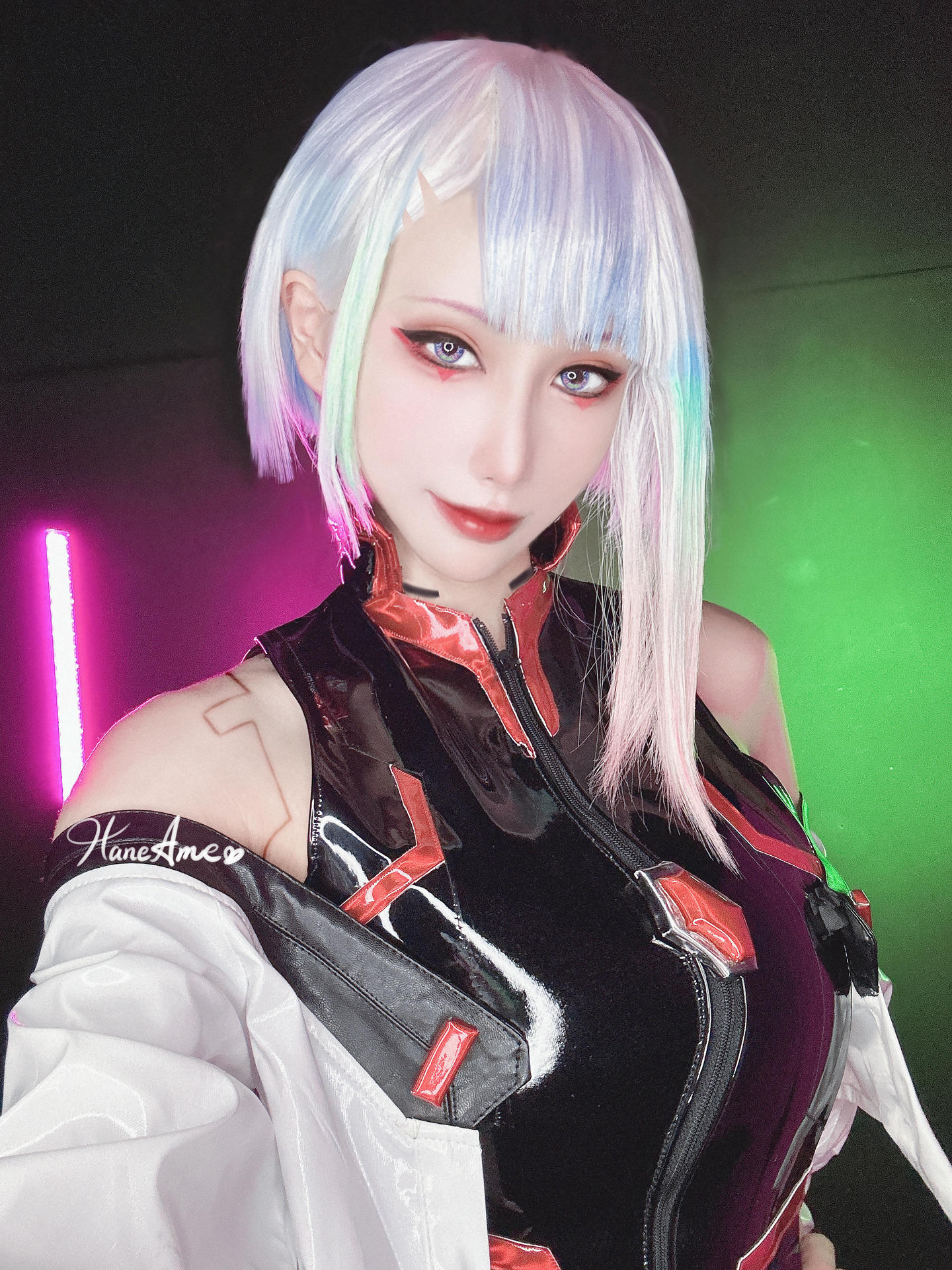 HaneAme雨波 NO.131 Cyberpunk 2077-LUCY[36P-576.6MB]_第2集