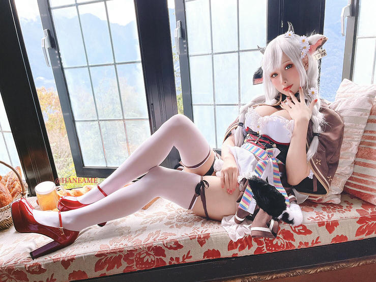 HaneAme雨波 NO.131 白银诺艾尔(Shirogane Noel) [42P-36MB]_第2集
