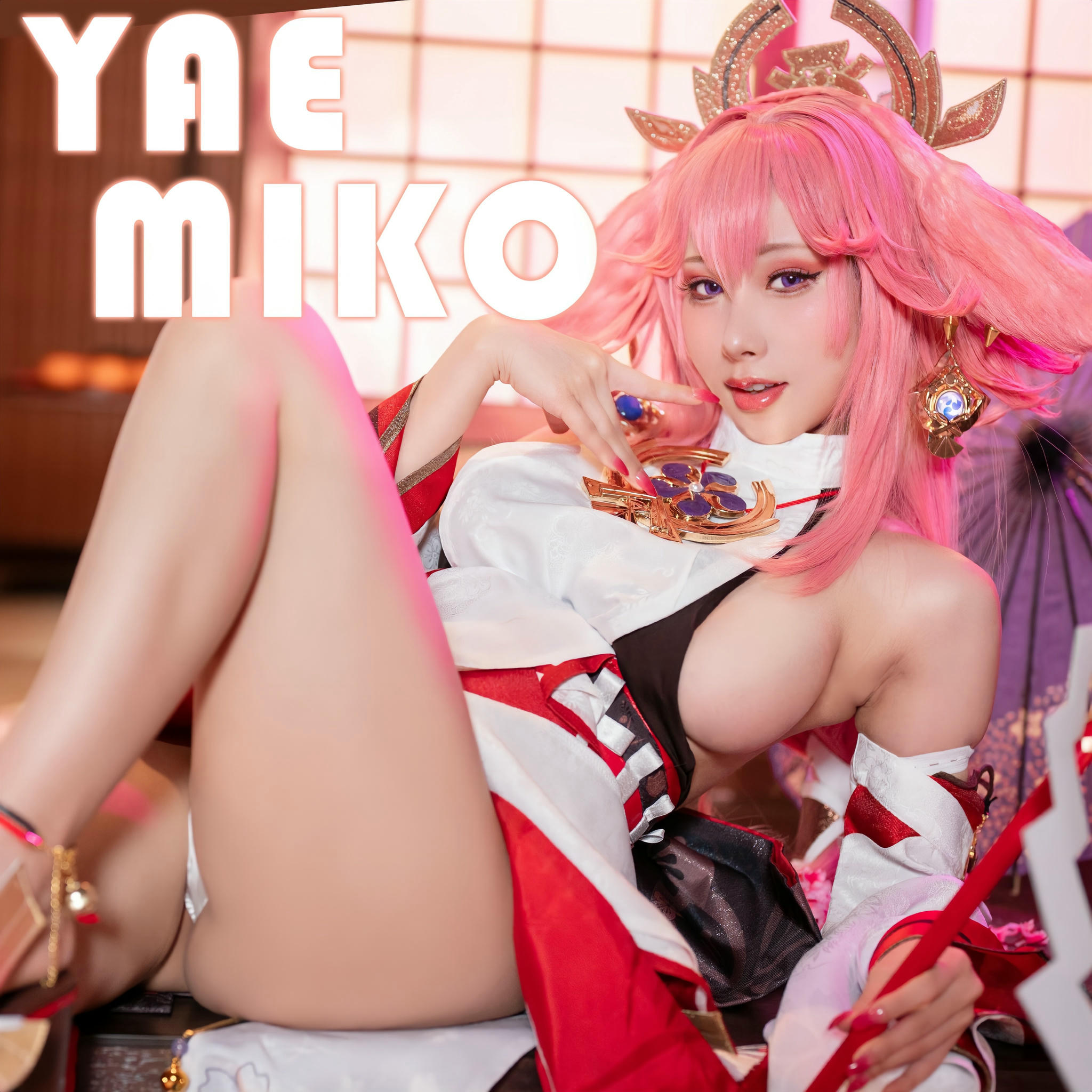 HaneAme雨波 NO.146 原神 八重神子 Yae Miko [34P-81MB]_第1集