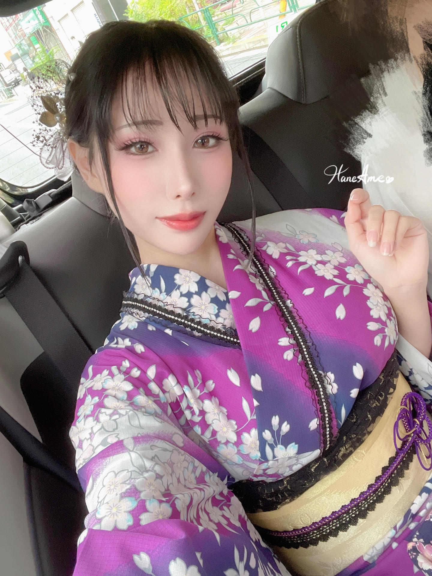 HaneAme雨波 NO.147 新年紫罗兰浴衣[110P-1.71G]_第4集