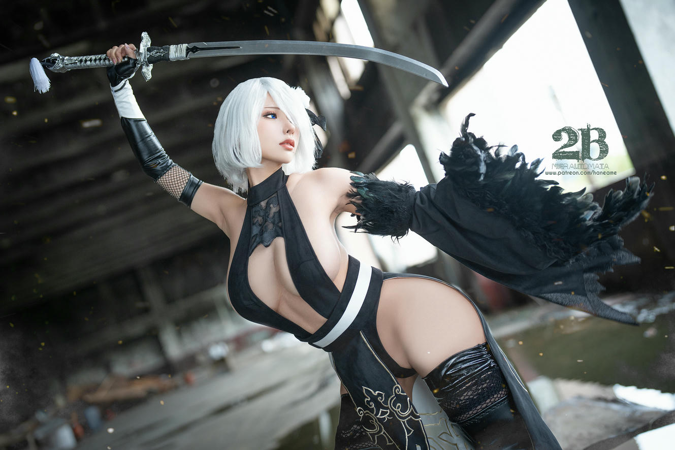 HaneAme雨波 NO.155 Nier 2B[92P-273M]-1.Nijan_第1集