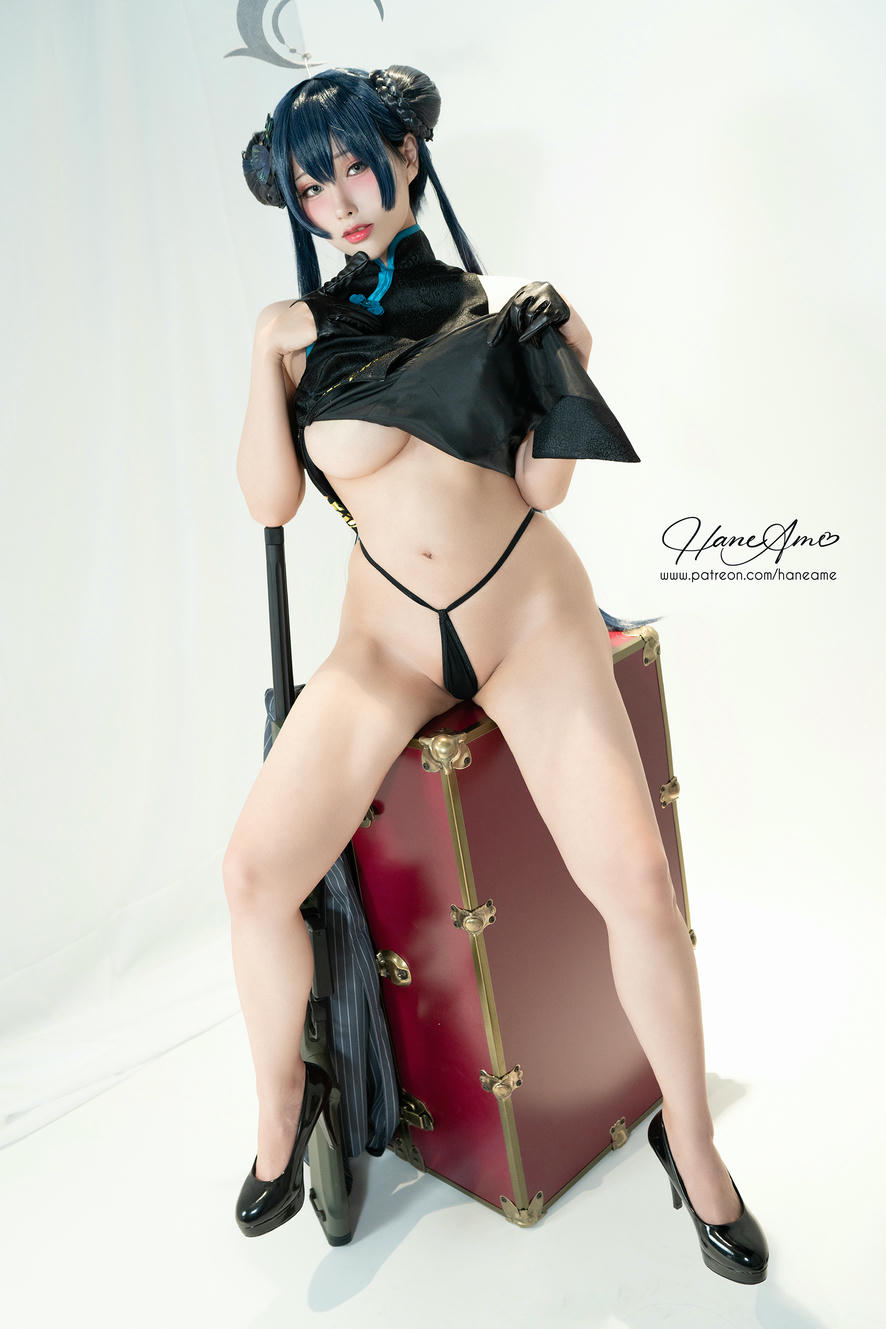 HaneAme雨波 NO.160 BlueArchive_Kisaki 會長[43P-2V-200.5M]_第1集