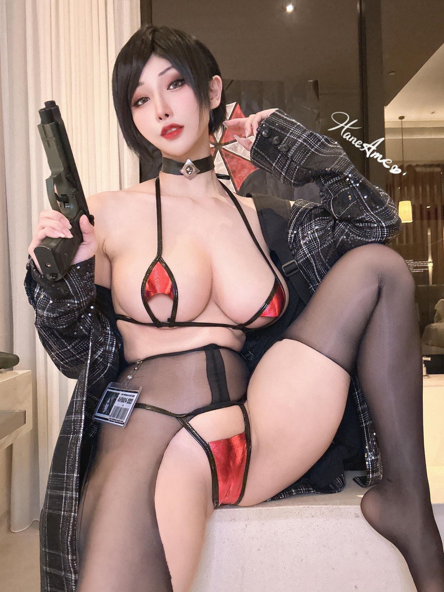 HaneAme雨波 NO.164 恶灵古堡 愛達王[42P-195M]_第2集