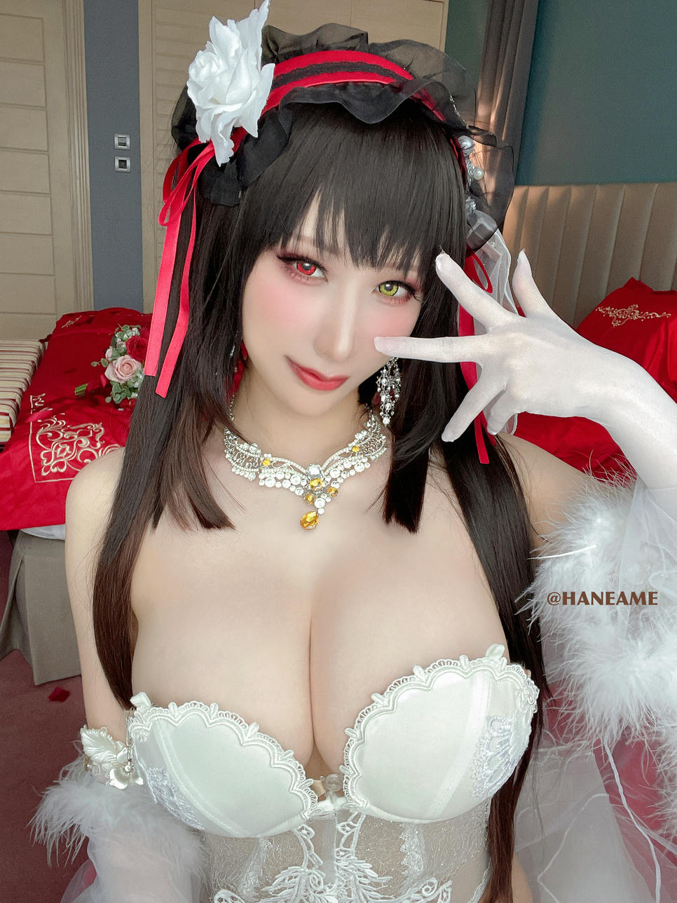 HaneAme雨波 NO.165 時崎狂三婚纱 [31P-121MB]_第2集