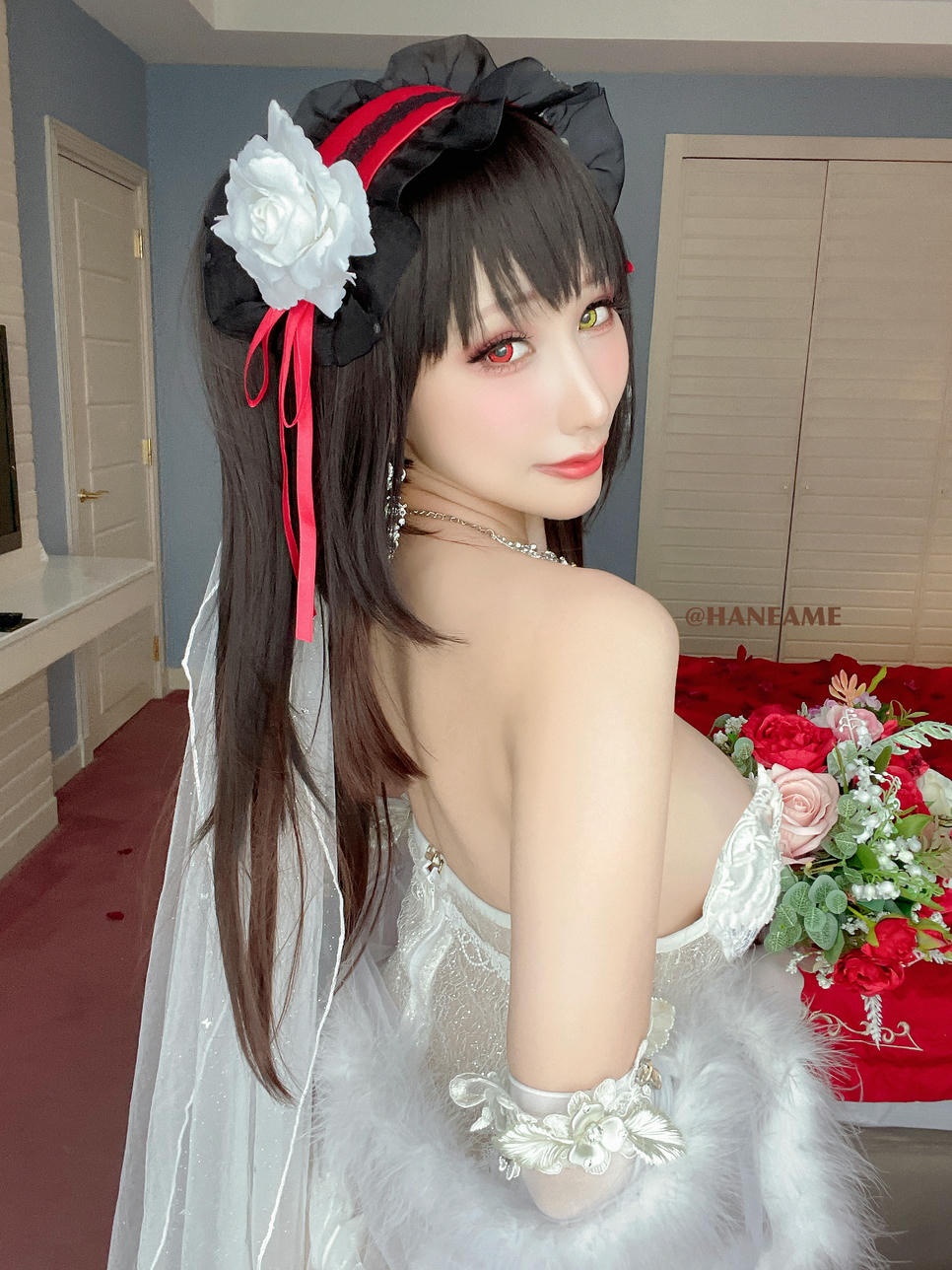 HaneAme雨波 NO.165 時崎狂三婚纱 [31P-121MB]_第2集