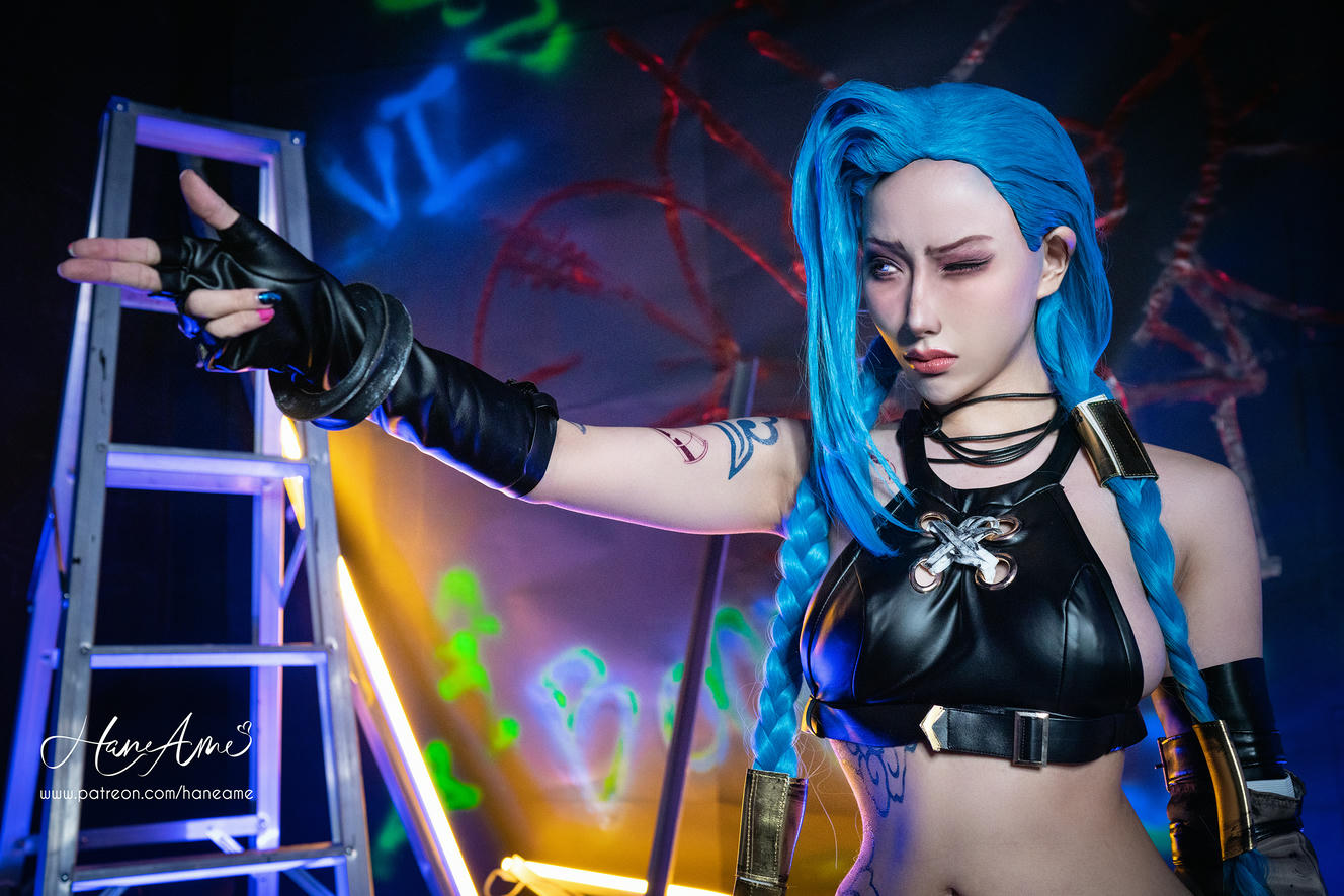 HaneAme雨波 NO.181 League of Legends JINX [26P 362MB]_第2集