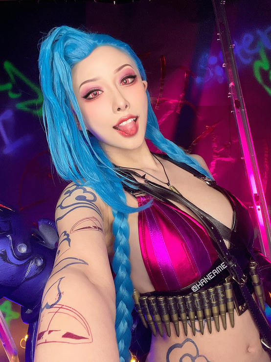 HaneAme雨波 NO.181 League of Legends JINX [26P 362MB]_第1集