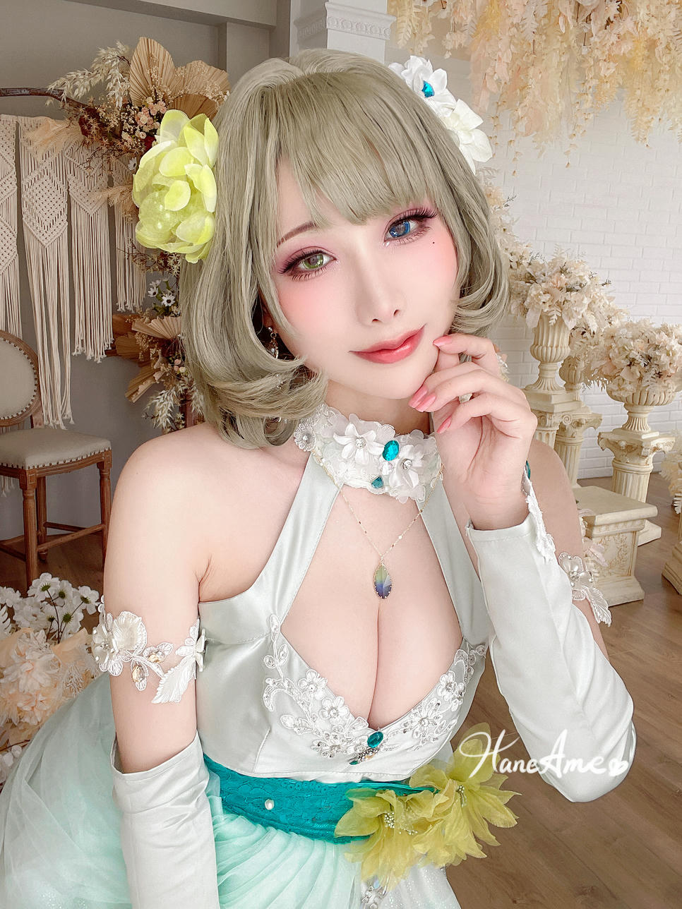 HaneAme雨波 NO.195 Idol@master 偶像大師 楓禮服 [42P 260MB]_第2集