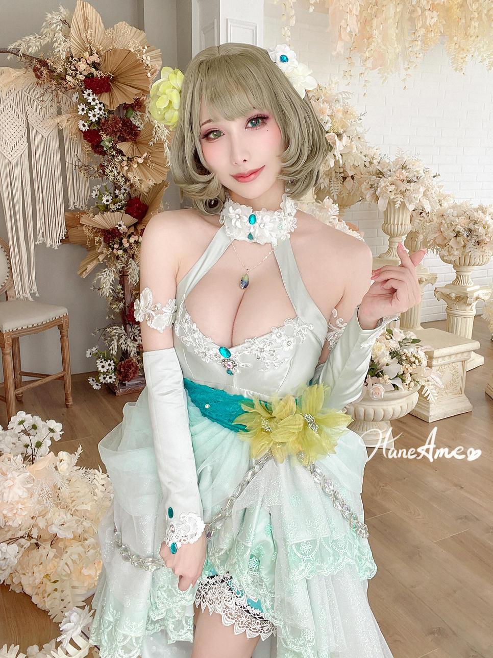 HaneAme雨波 NO.195 Idol@master 偶像大師 楓禮服 [42P 260MB]_第2集