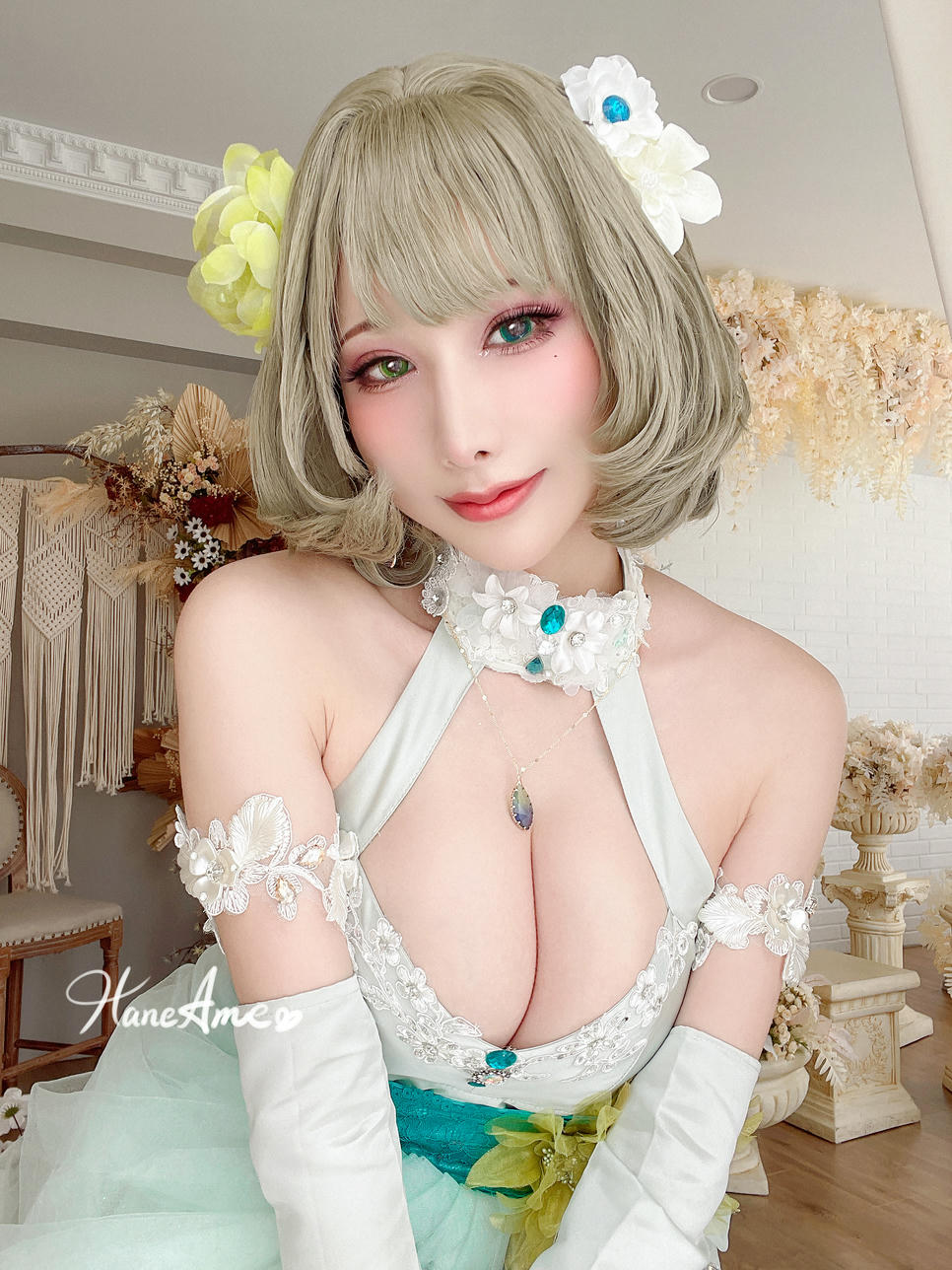 HaneAme雨波 NO.195 Idol@master 偶像大師 楓禮服 [42P 260MB]_第2集