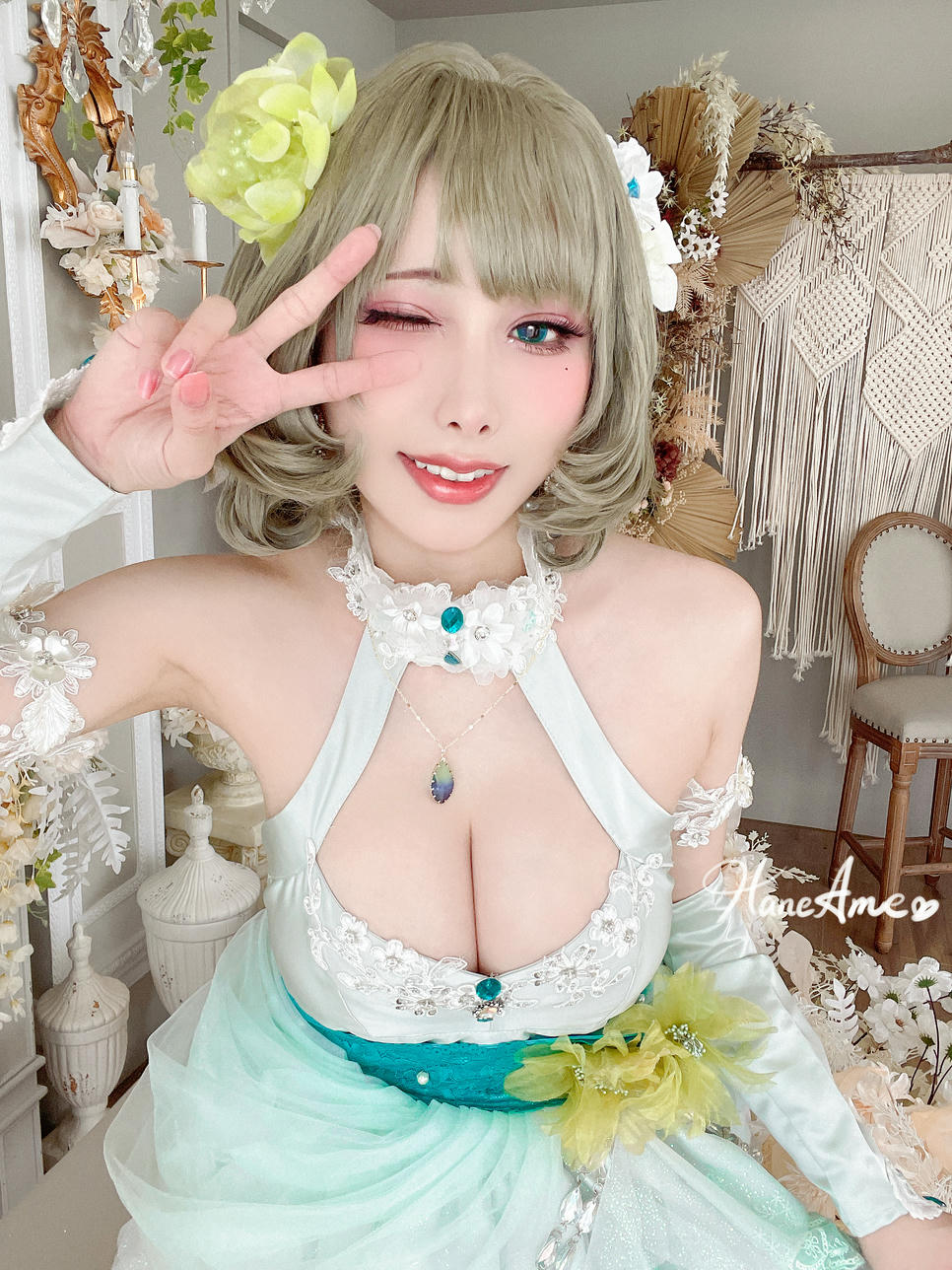 HaneAme雨波 NO.195 Idol@master 偶像大師 楓禮服 [42P 260MB]_第2集