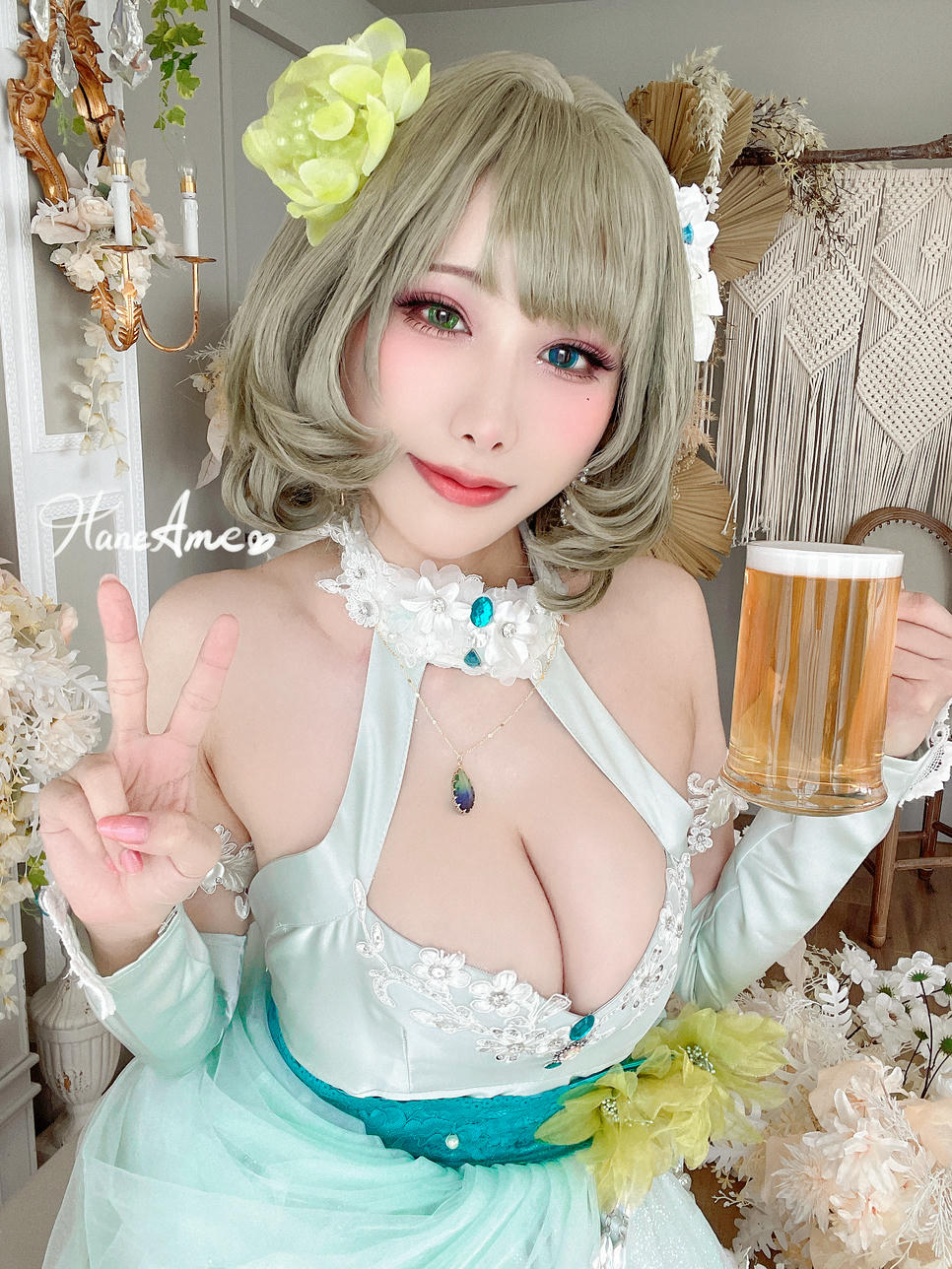 HaneAme雨波 NO.195 Idol@master 偶像大師 楓禮服 [42P 260MB]_第2集