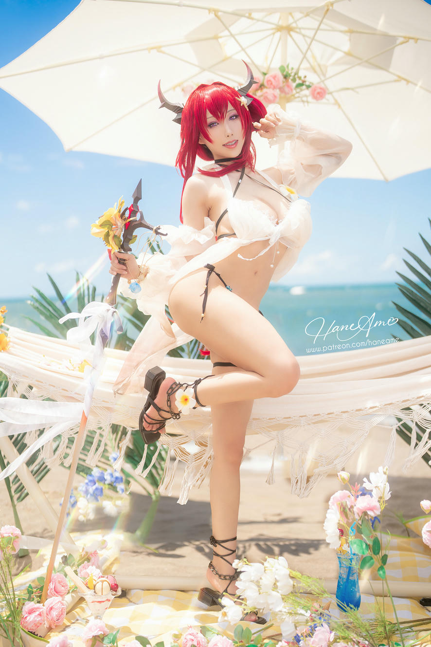 HaneAme雨波 NO.209 9月 Arknights_Surtr_官方泳裝 [38P3V 334MB]_第1集