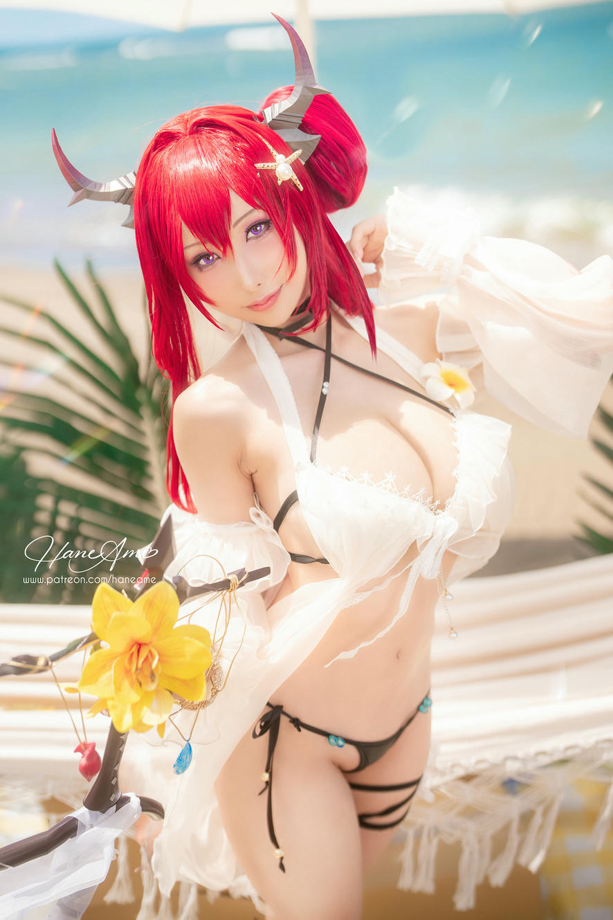 HaneAme雨波 NO.209 9月 Arknights_Surtr_官方泳裝 [38P3V 334MB]_第1集