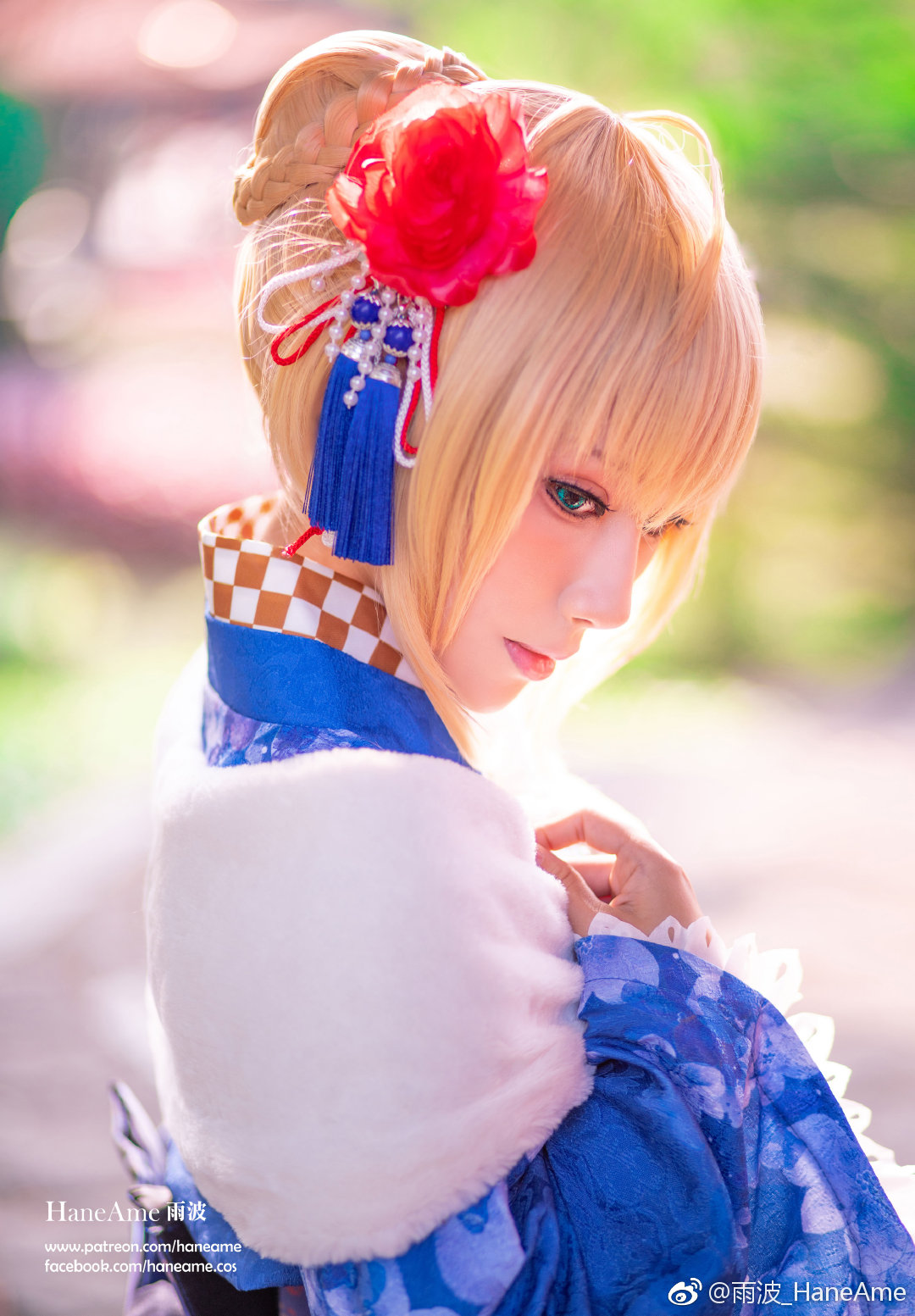 HaneAme雨波 NO.018 Fate series [1123P5V 1.59GB]-Artoria-kimono_第1集