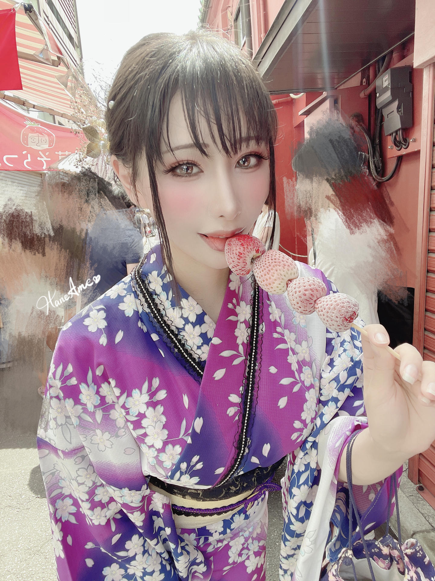 HaneAme雨波 NO.228 新年紫羅蘭浴衣 [110P 1.7GB]_第6集
