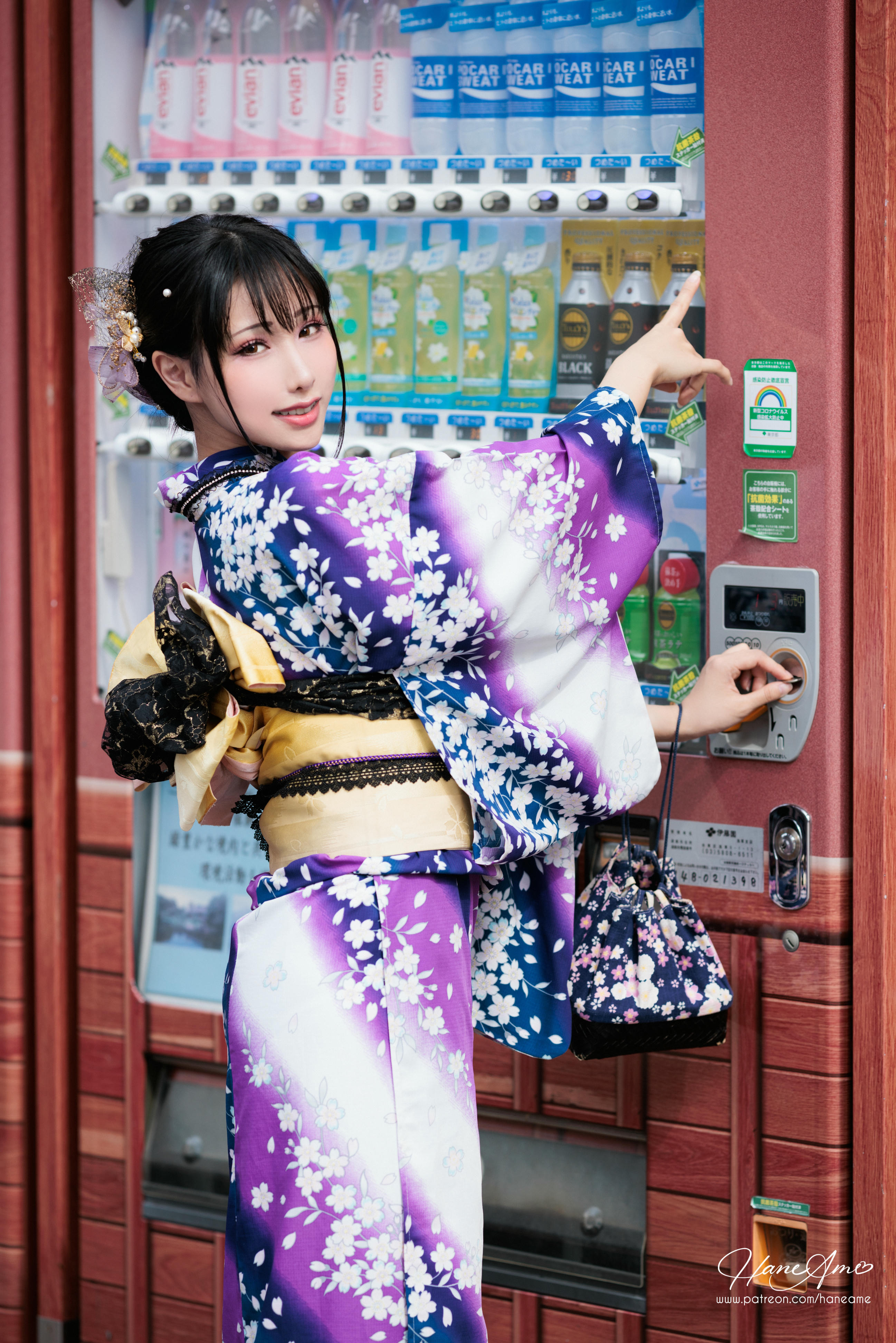 HaneAme雨波 NO.228 新年紫羅蘭浴衣 [110P 1.7GB]_第1集