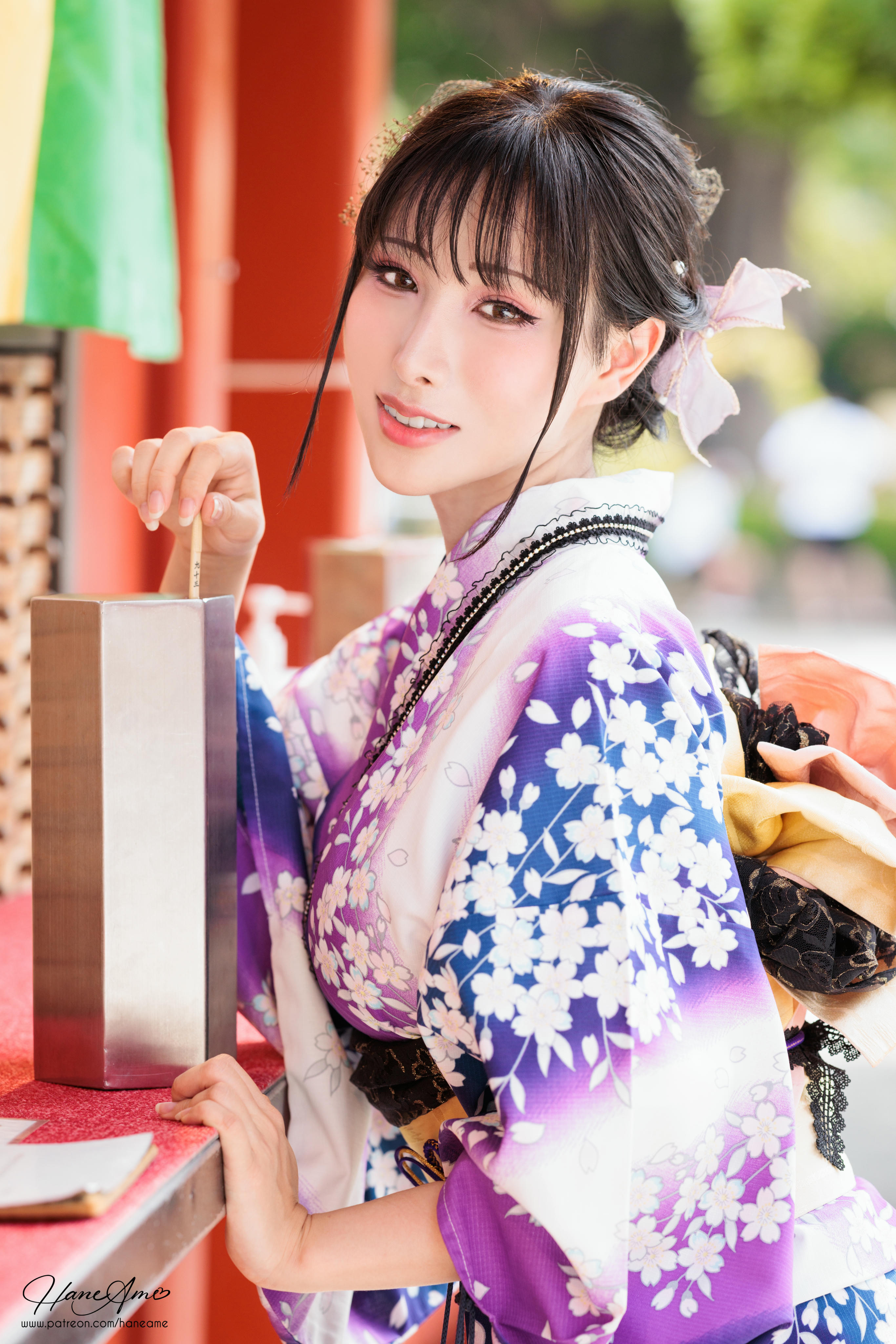 HaneAme雨波 NO.228 新年紫羅蘭浴衣 [110P 1.7GB]_第3集