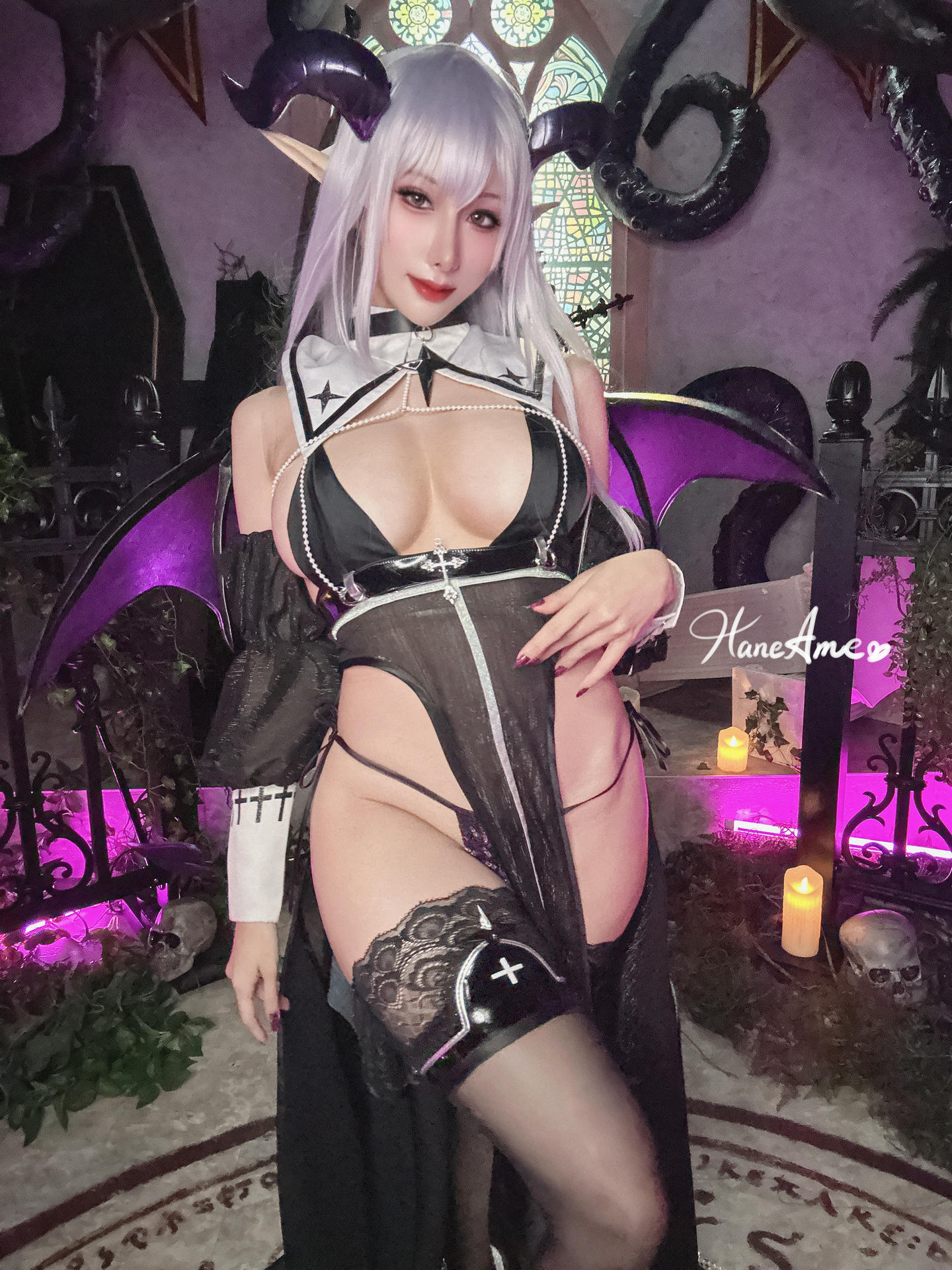 HaneAme雨波 NO.238 罪惡修女 [227P12V 1.9GB]-2.Devil-自拍_第1集